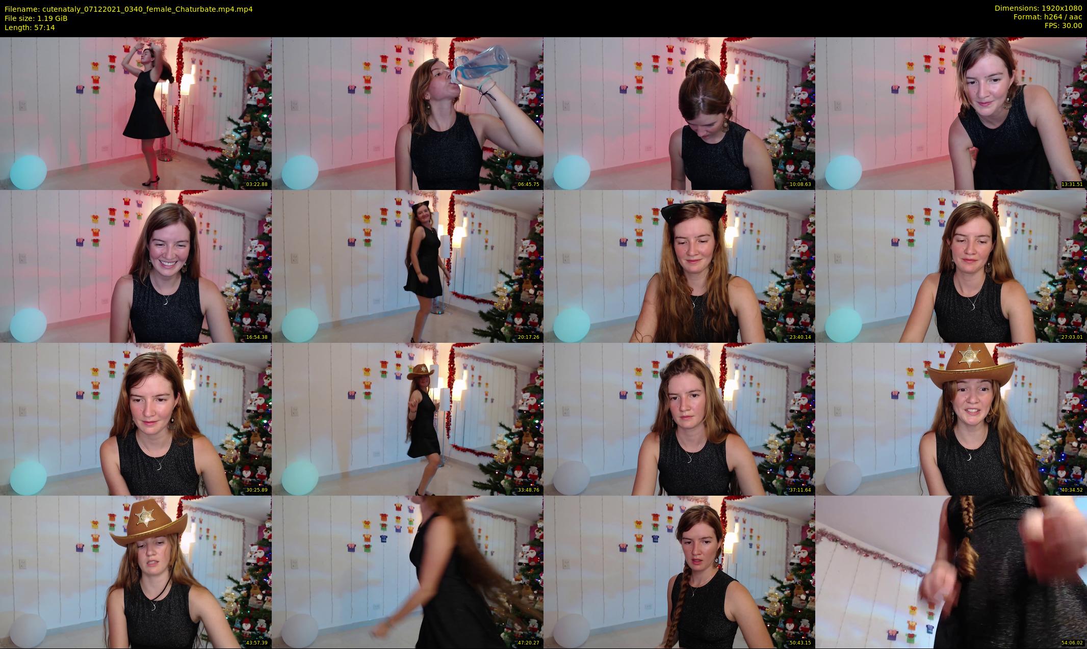 cutenataly — 58 minute Chaturbate female cam show recording, 1080p, Dec 7, 2021
