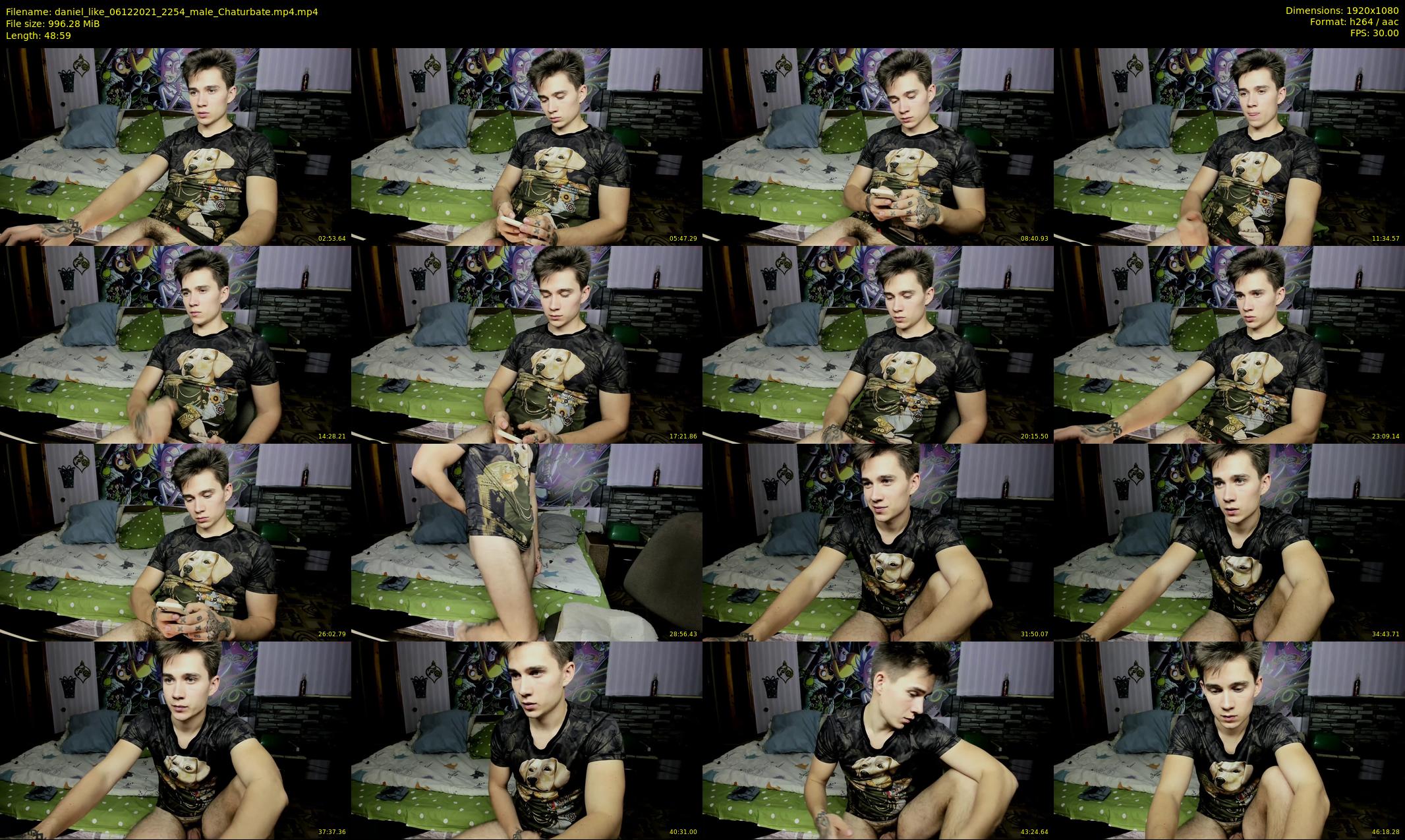 daniel_like — 49 minute Chaturbate male cam show recording, 1080p, Dec 6, 2021