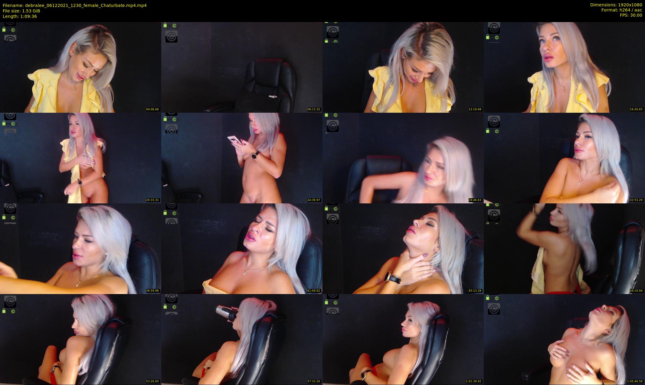 debralee — 70 minute Chaturbate female cam show recording, 1080p, Dec 6, 2021