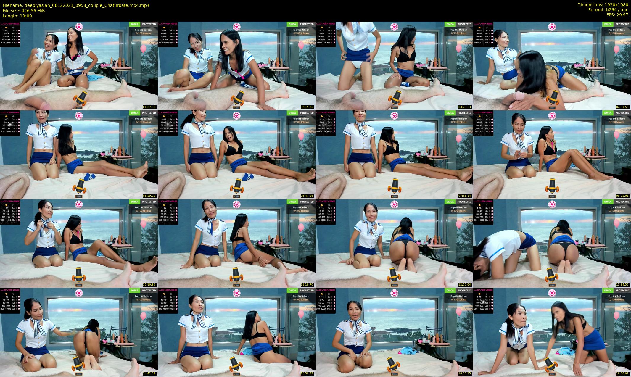 deeplyasian — 20 minute Chaturbate couple cam show recording, 1080p, Dec 6, 2021