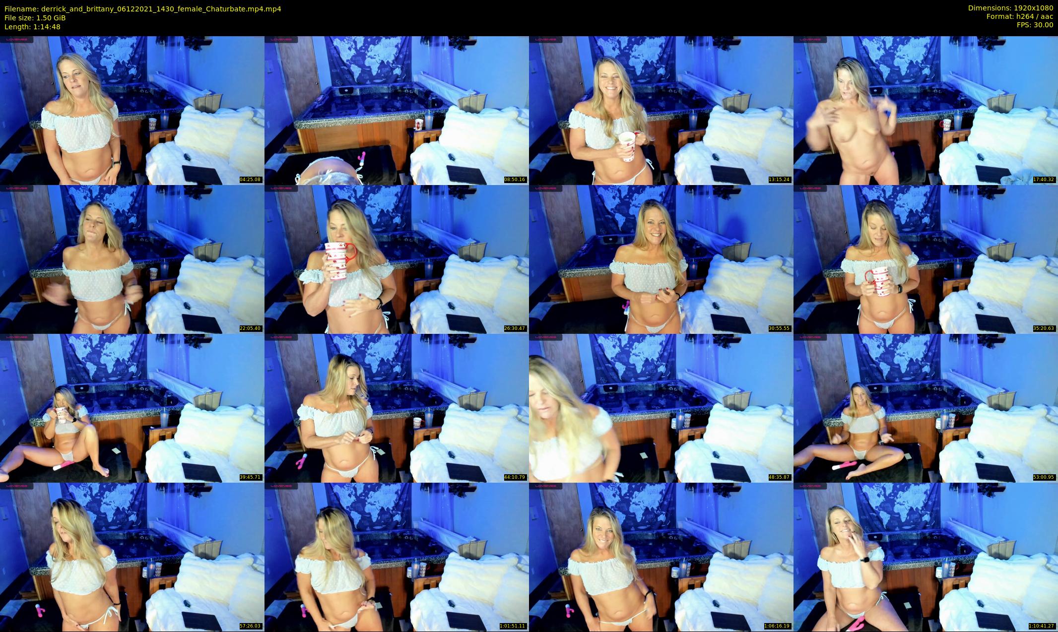 derrick_and_brittany — 75 minute Chaturbate couple cam show recording, 1080p, Dec 6, 2021