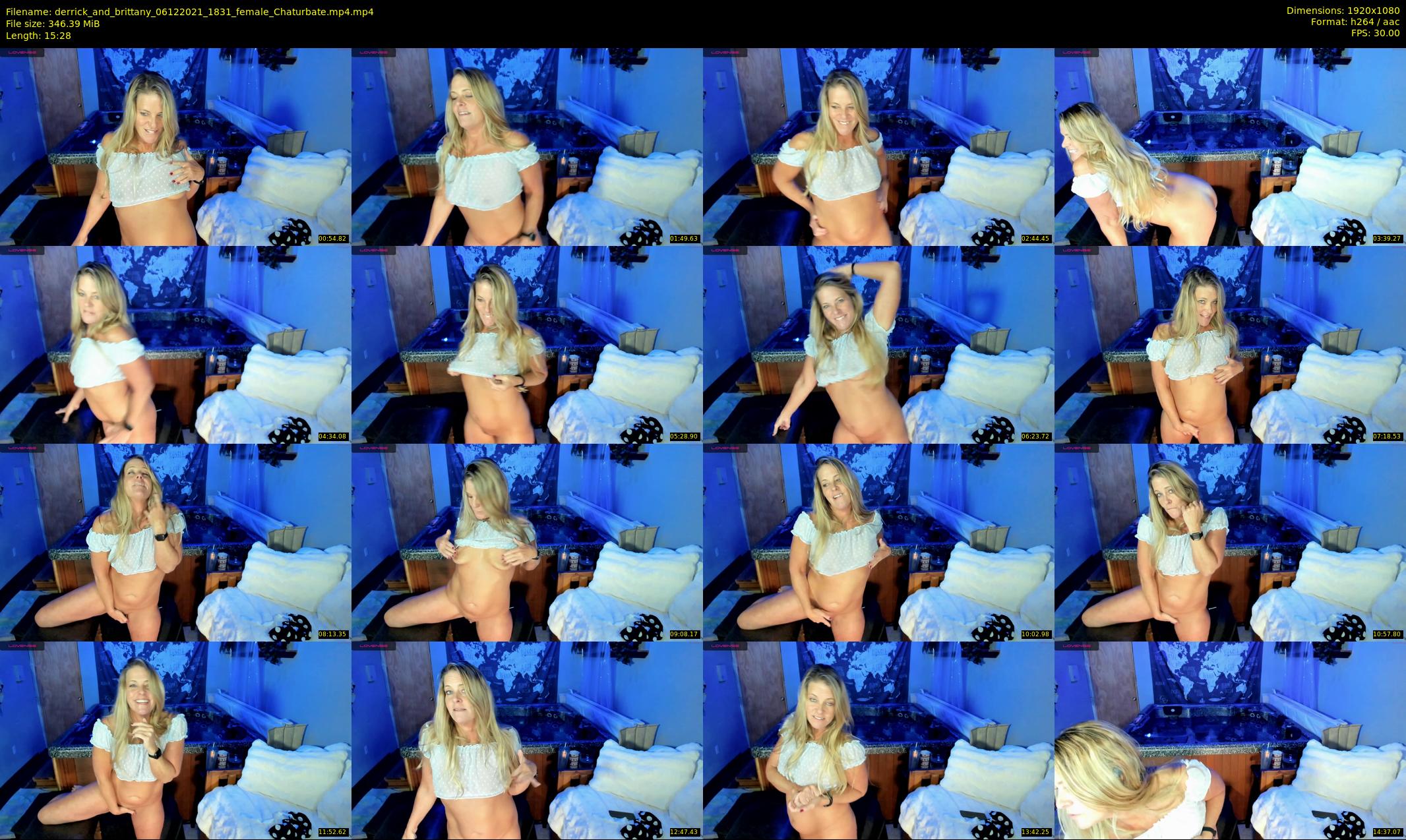 derrick_and_brittany — 16 minute Chaturbate couple cam show recording, 1080p, Dec 6, 2021