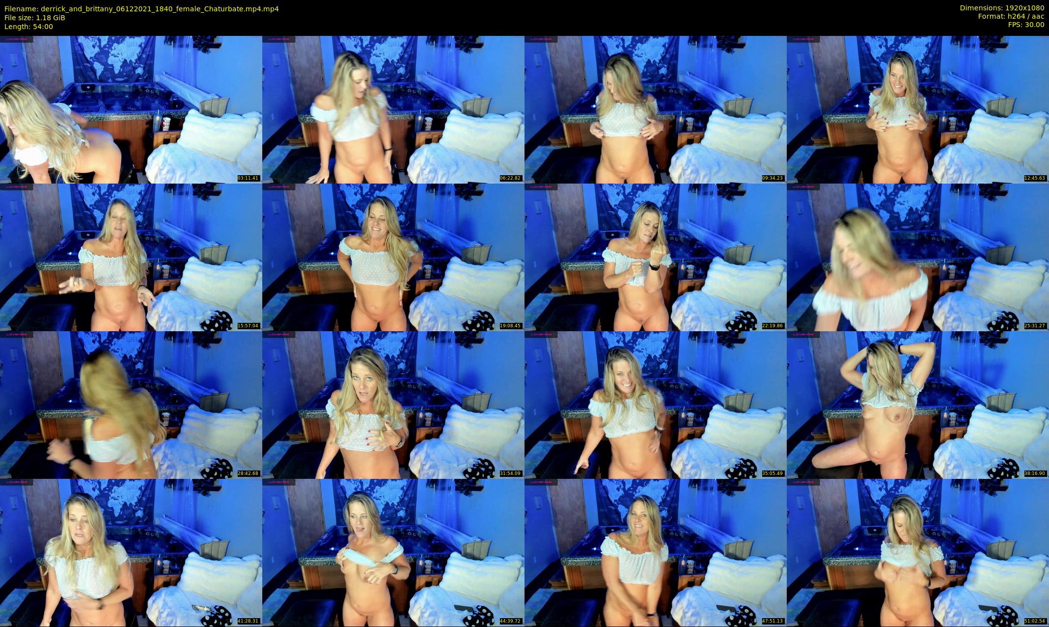 derrick_and_brittany — 54 minute Chaturbate couple cam show recording, 1080p, Dec 6, 2021