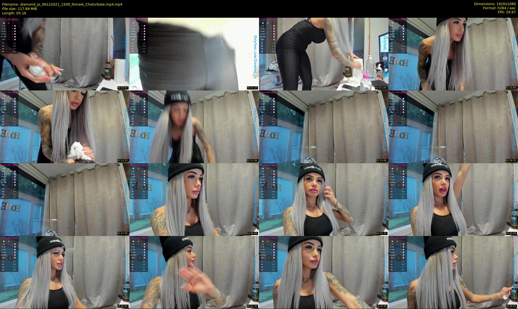 diamond_jo — 6 minute Chaturbate female cam show recording, 1080p, Dec 6, 2021