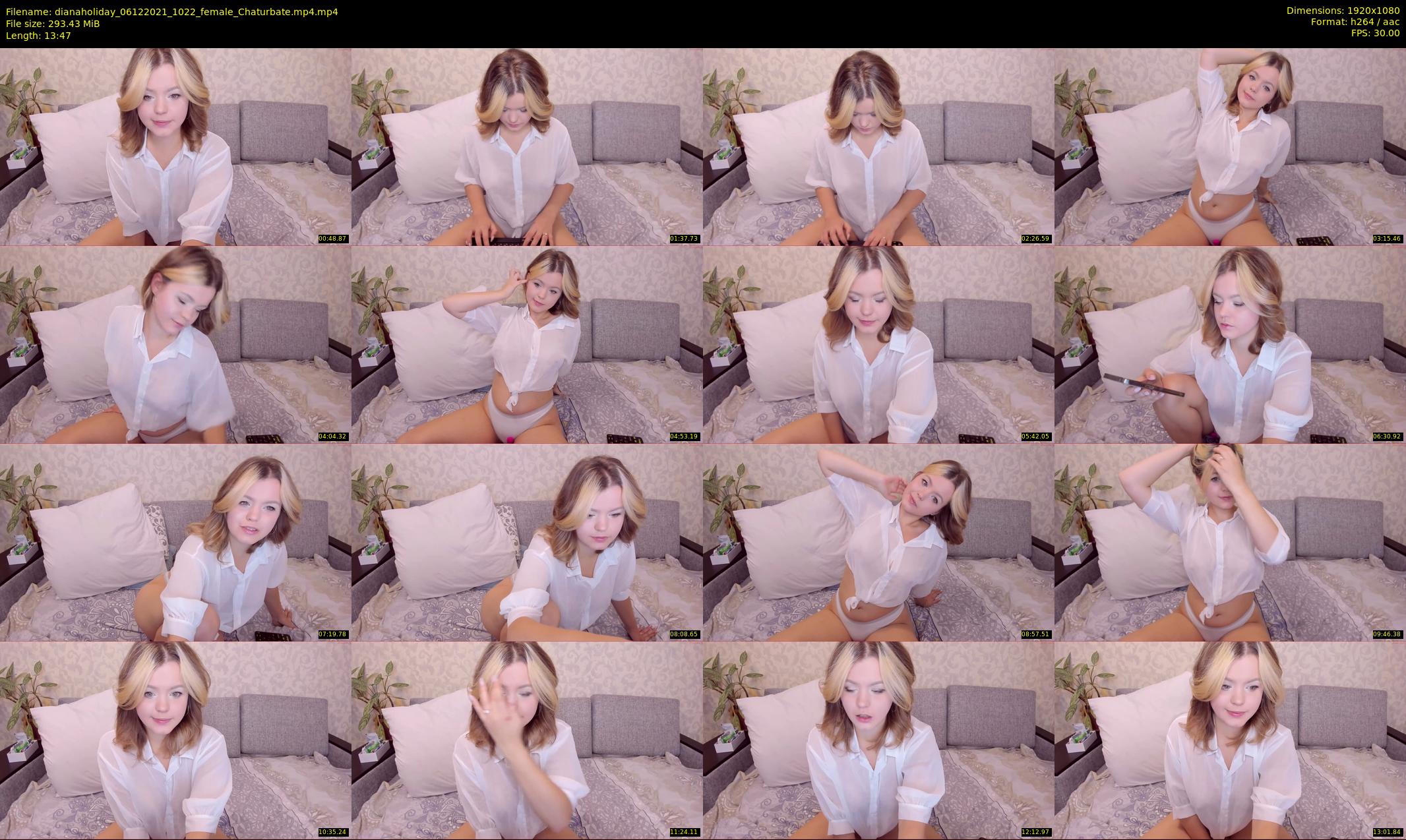 dianaholiday — 14 minute Chaturbate female cam show recording, 1080p, Dec 6, 2021