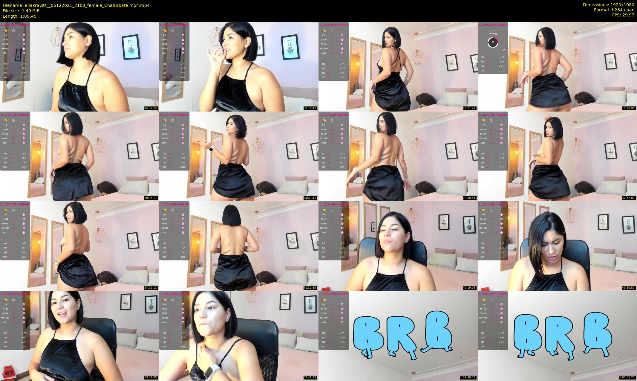 ellakravitz_ — 70 minute Chaturbate female cam show recording, 1080p, Dec 6, 2021