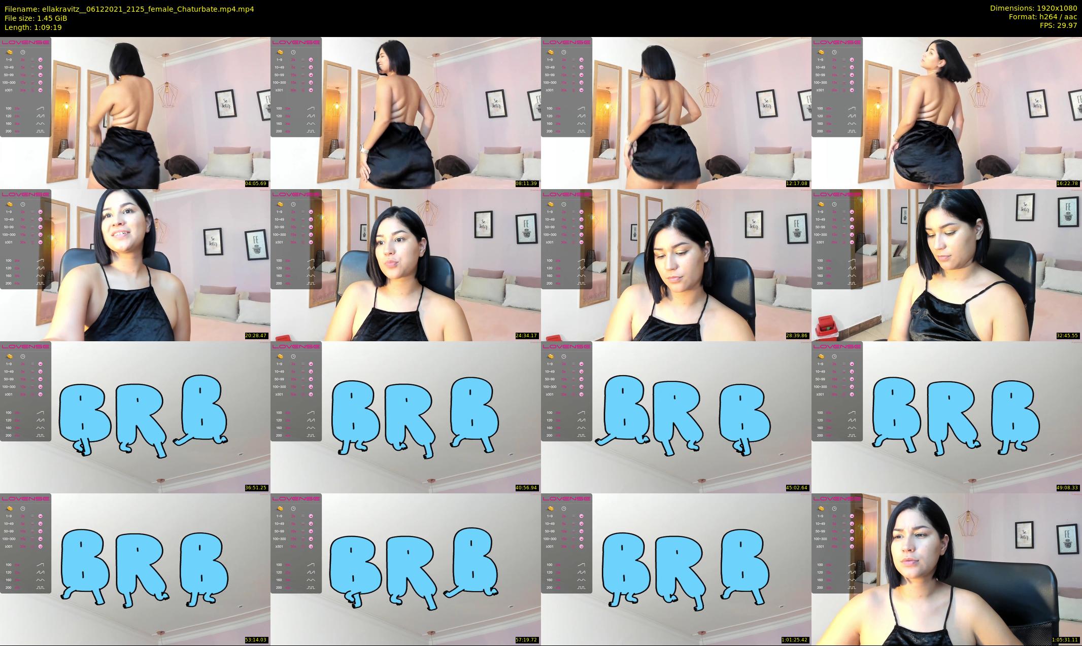 ellakravitz_ — 70 minute Chaturbate female cam show recording, 1080p, Dec 6, 2021