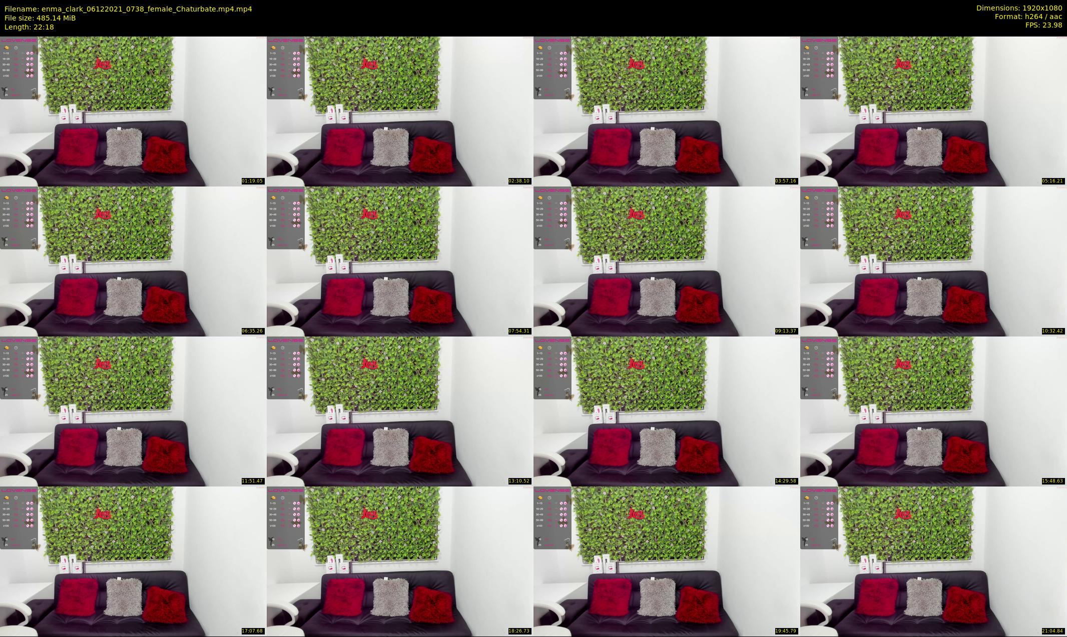 enma_clark — 23 minute Chaturbate female cam show recording, 1080p, Dec 6, 2021