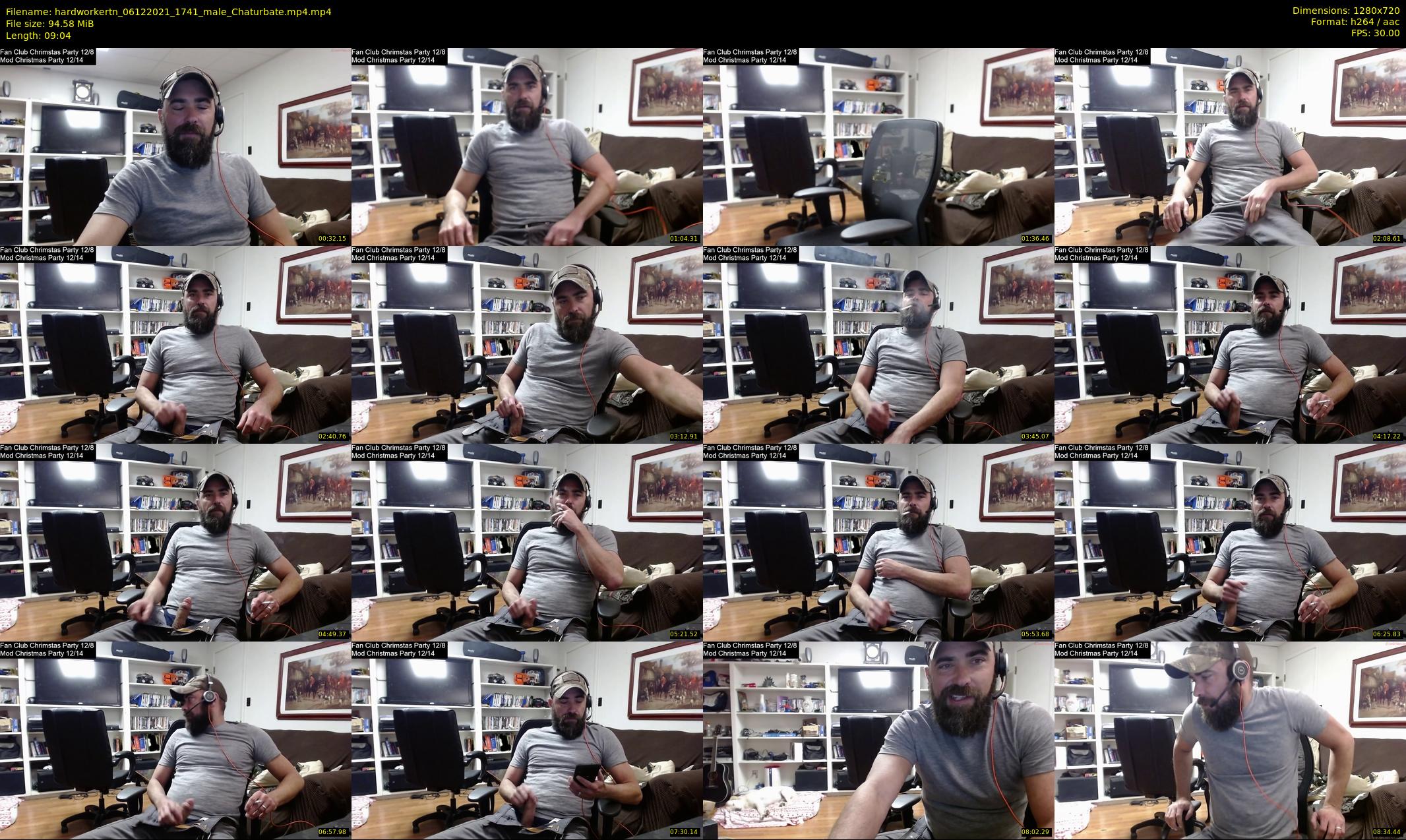 hardworkertn — 10 minute Chaturbate male cam show recording, 720p, Dec 6, 2021