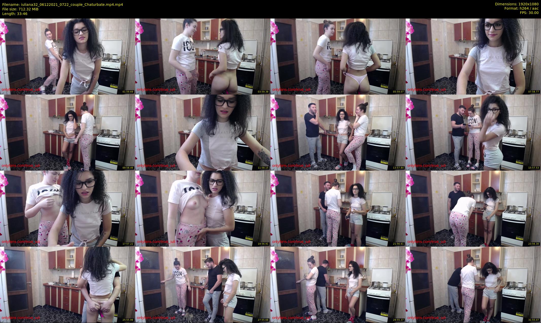 iuliana32 — 34 minute Chaturbate couple cam show recording, 1080p, Dec 6, 2021