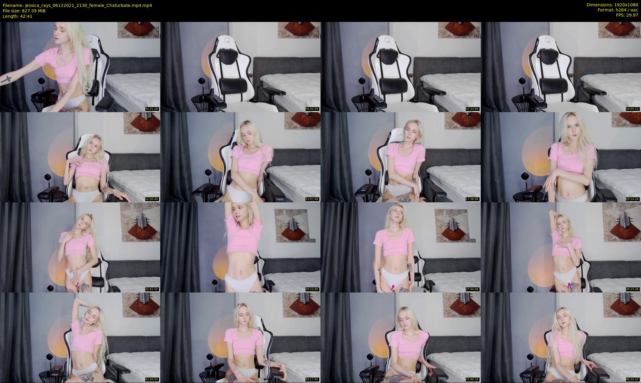 jessica_rays — 43 minute Chaturbate couple cam show recording, 1080p, Dec 6, 2021