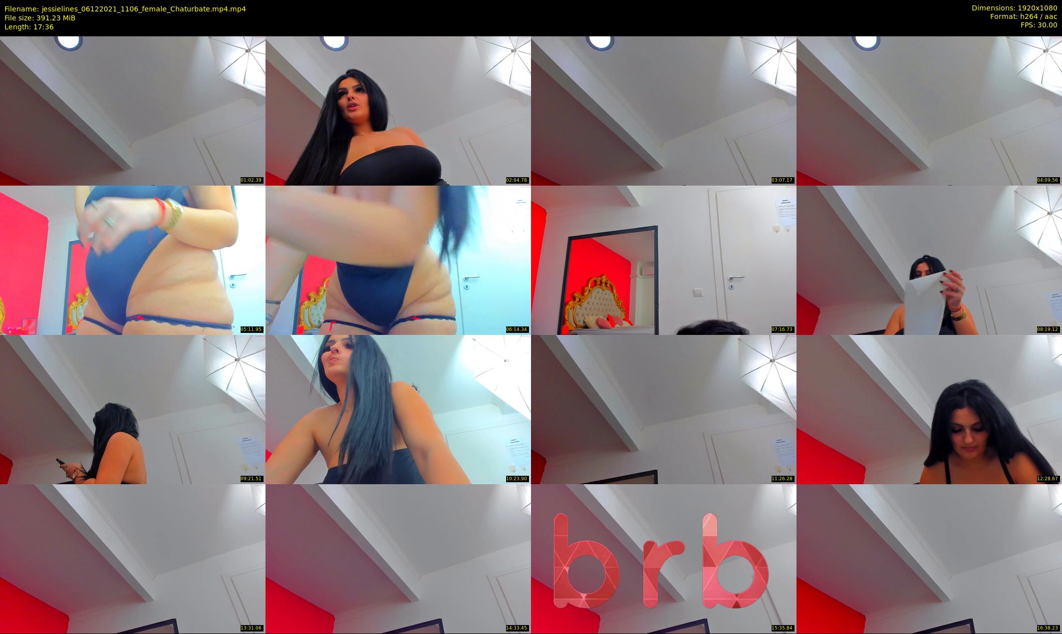 jessielines — 18 minute Chaturbate female cam show recording, 1080p, Dec 6, 2021