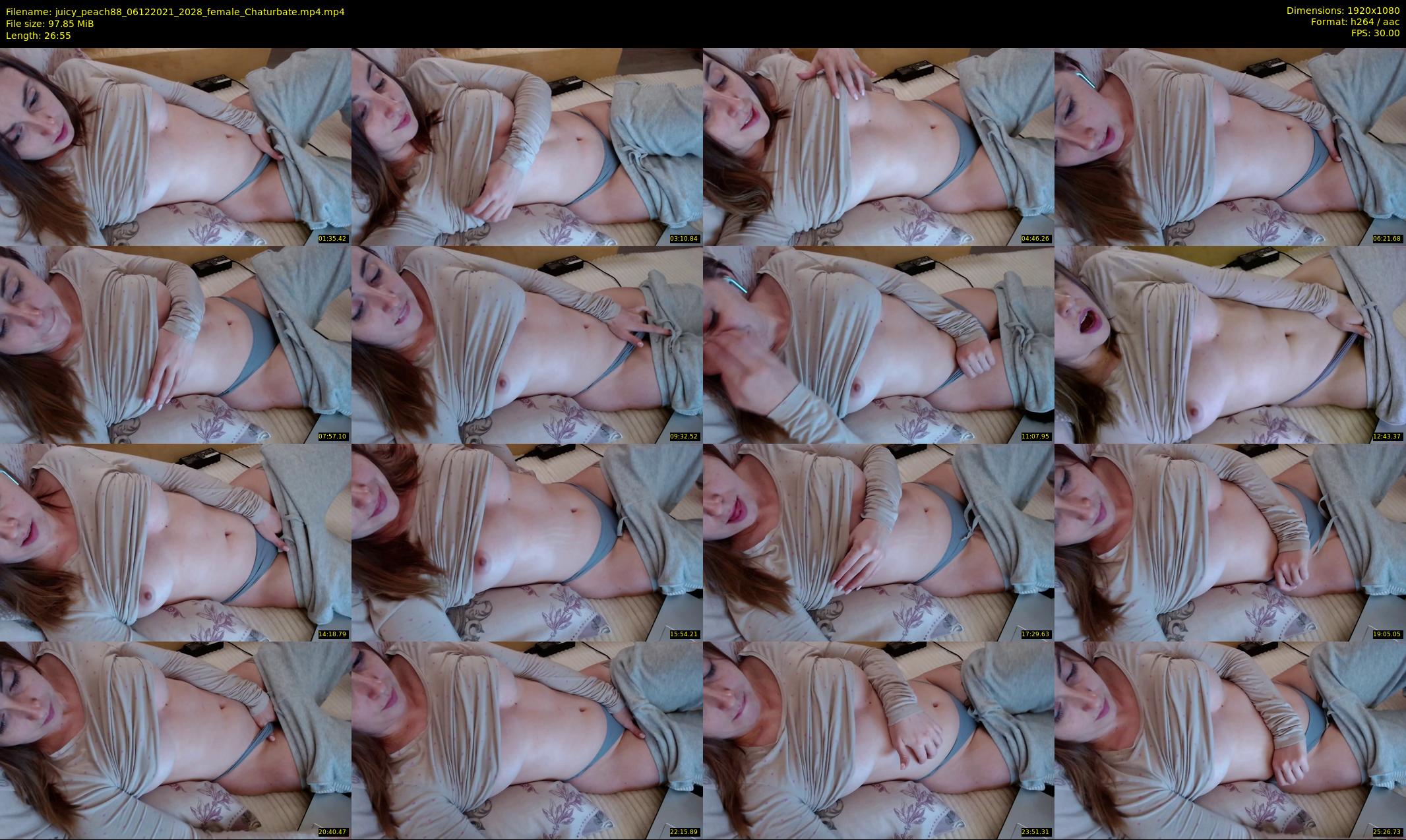 juicy_peach88 — 27 minute Chaturbate female cam show recording, 1080p, Dec 6, 2021