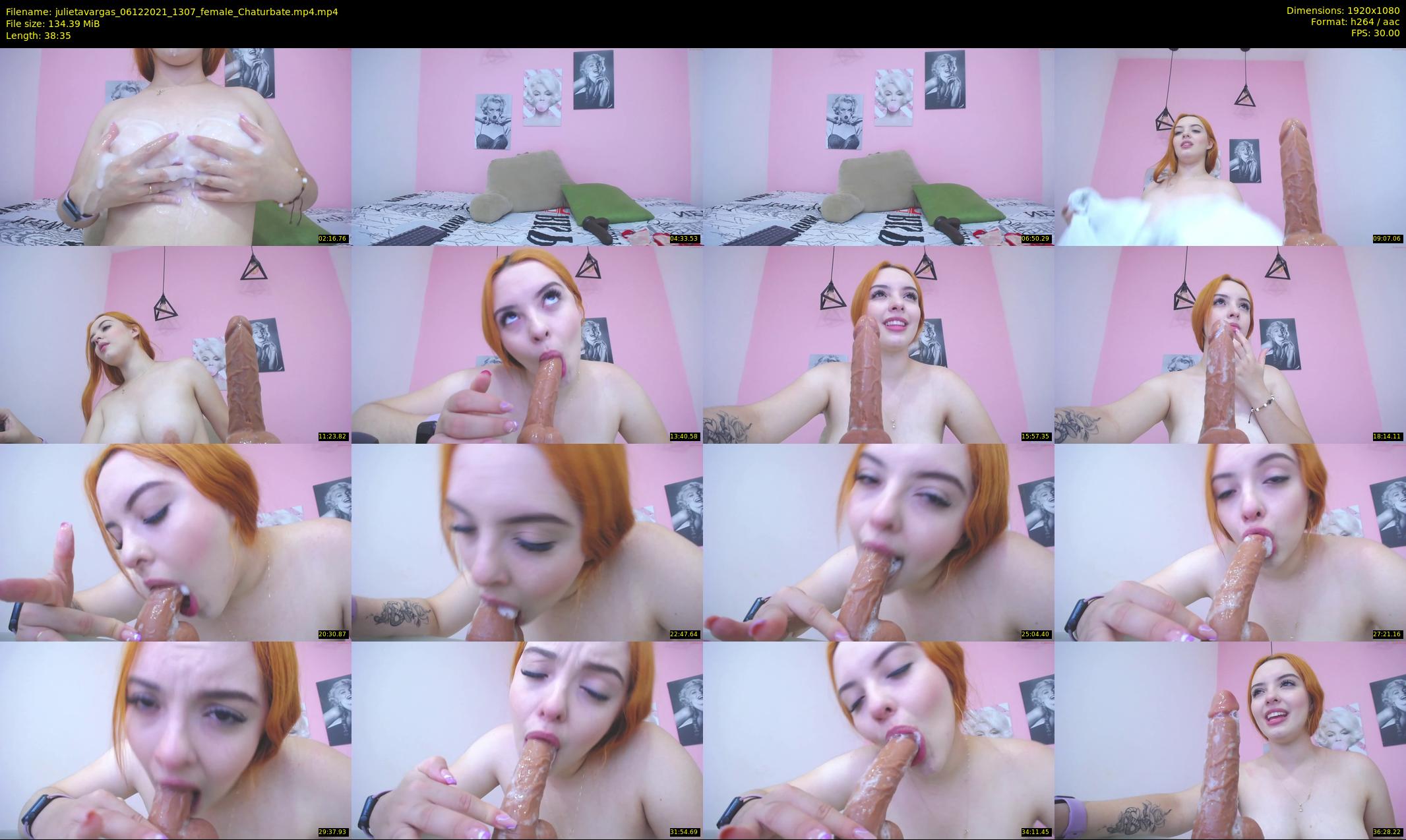 julietavargas — 39 minute Chaturbate female cam show recording, 1080p, Dec 6, 2021
