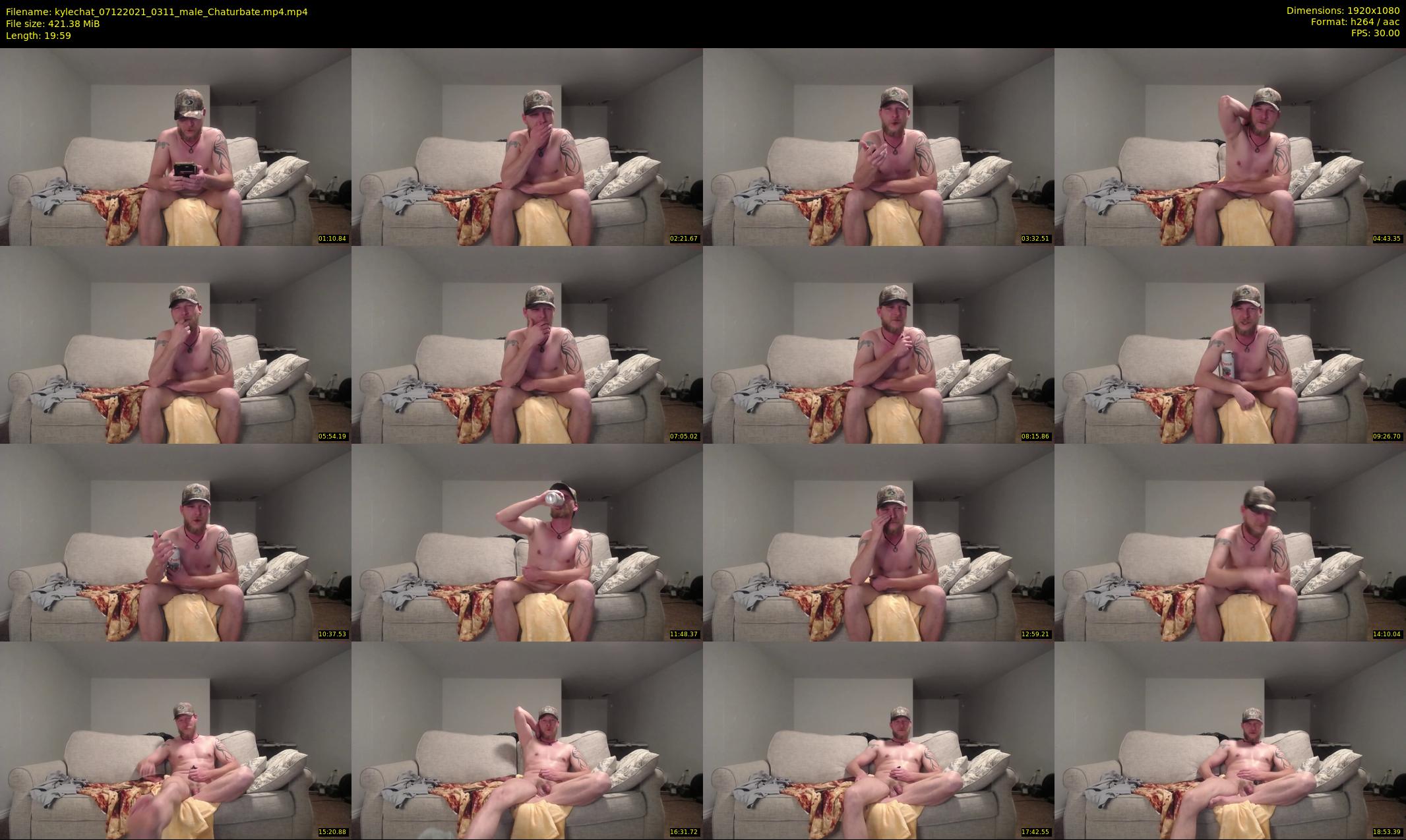 kylechat — 20 minute Chaturbate male cam show recording, 1080p, Dec 7, 2021