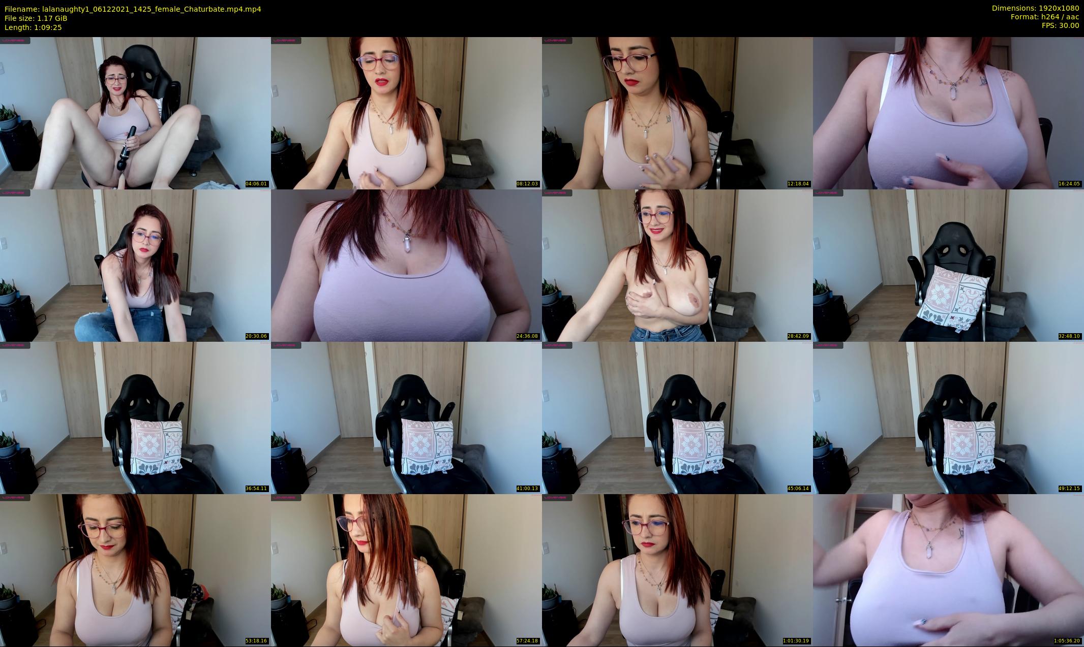 lalanaughty1 — 70 minute Chaturbate female cam show recording, 1080p, Dec 6, 2021