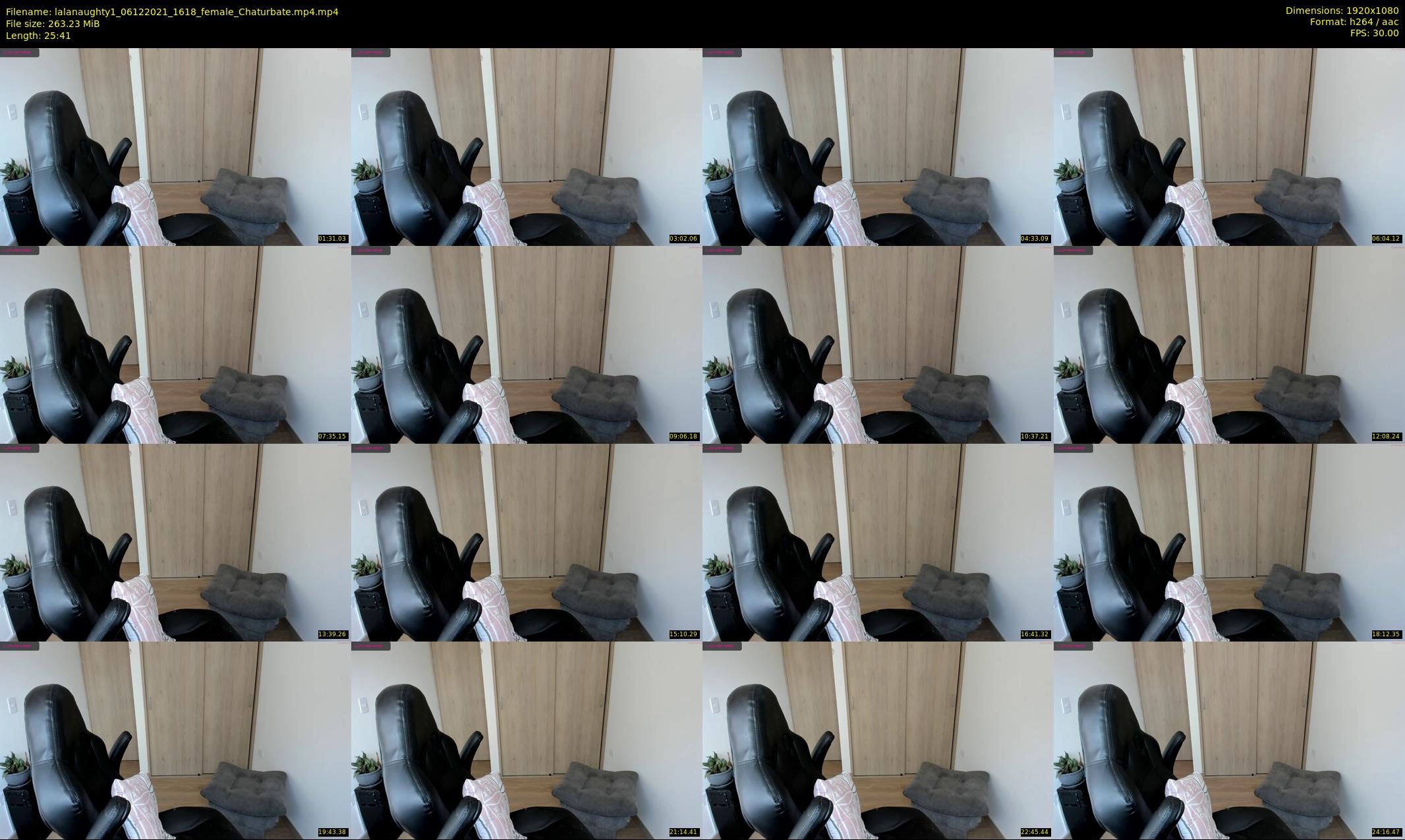 lalanaughty1 — 26 minute Chaturbate female cam show recording, 1080p, Dec 6, 2021