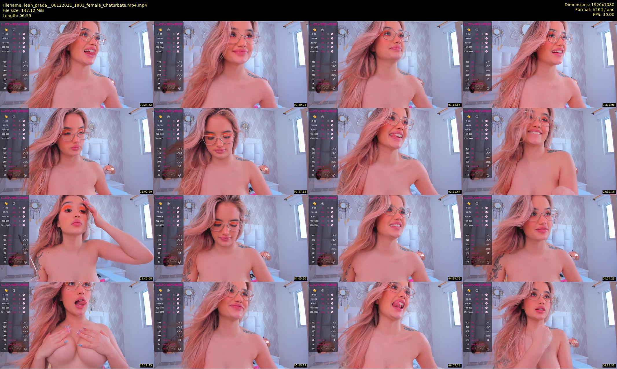 leah_prada_ — 7 minute Chaturbate female cam show recording, 1080p, Dec 6, 2021