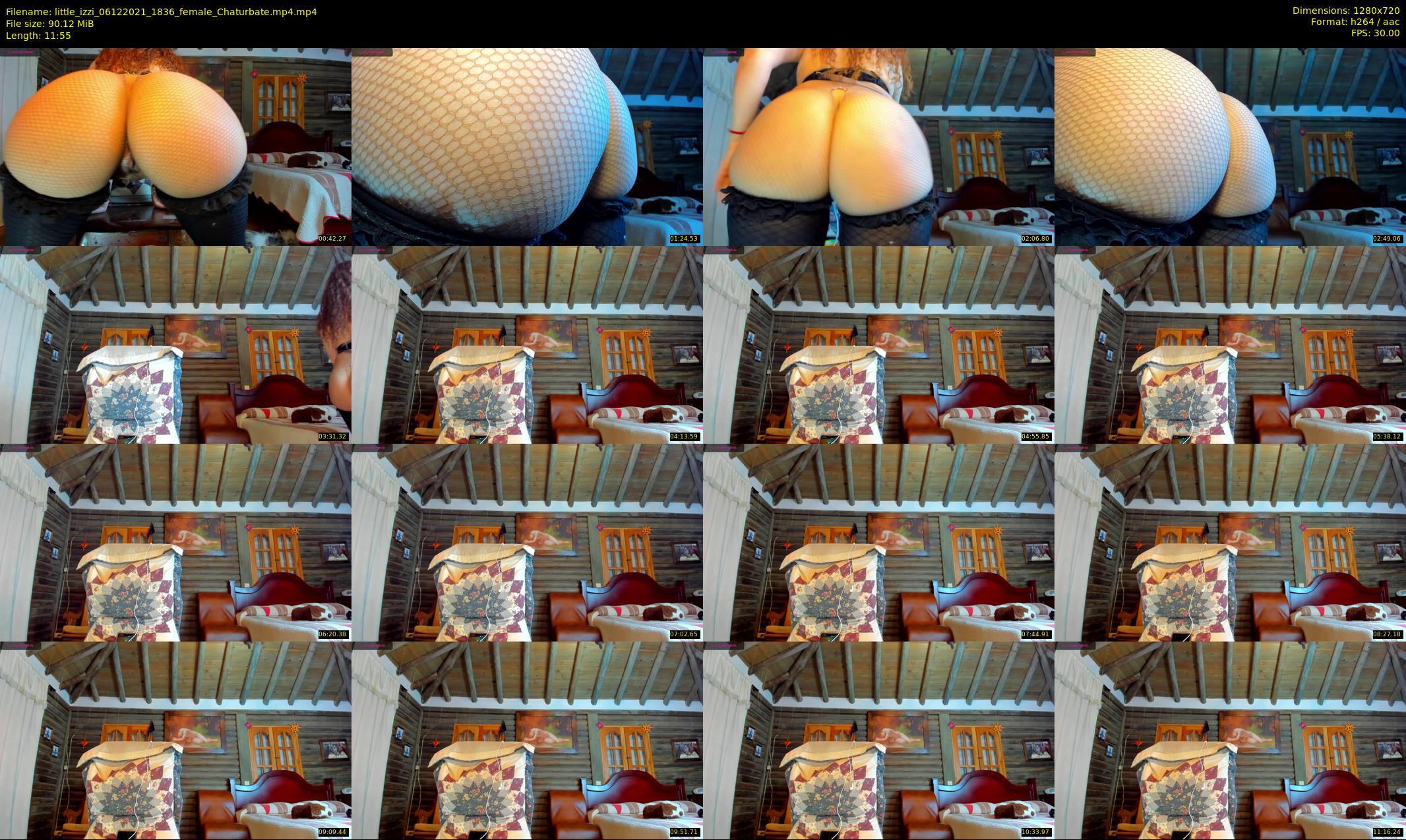 little_izzi — 12 minute Chaturbate female cam show recording, 720p, Dec 6, 2021