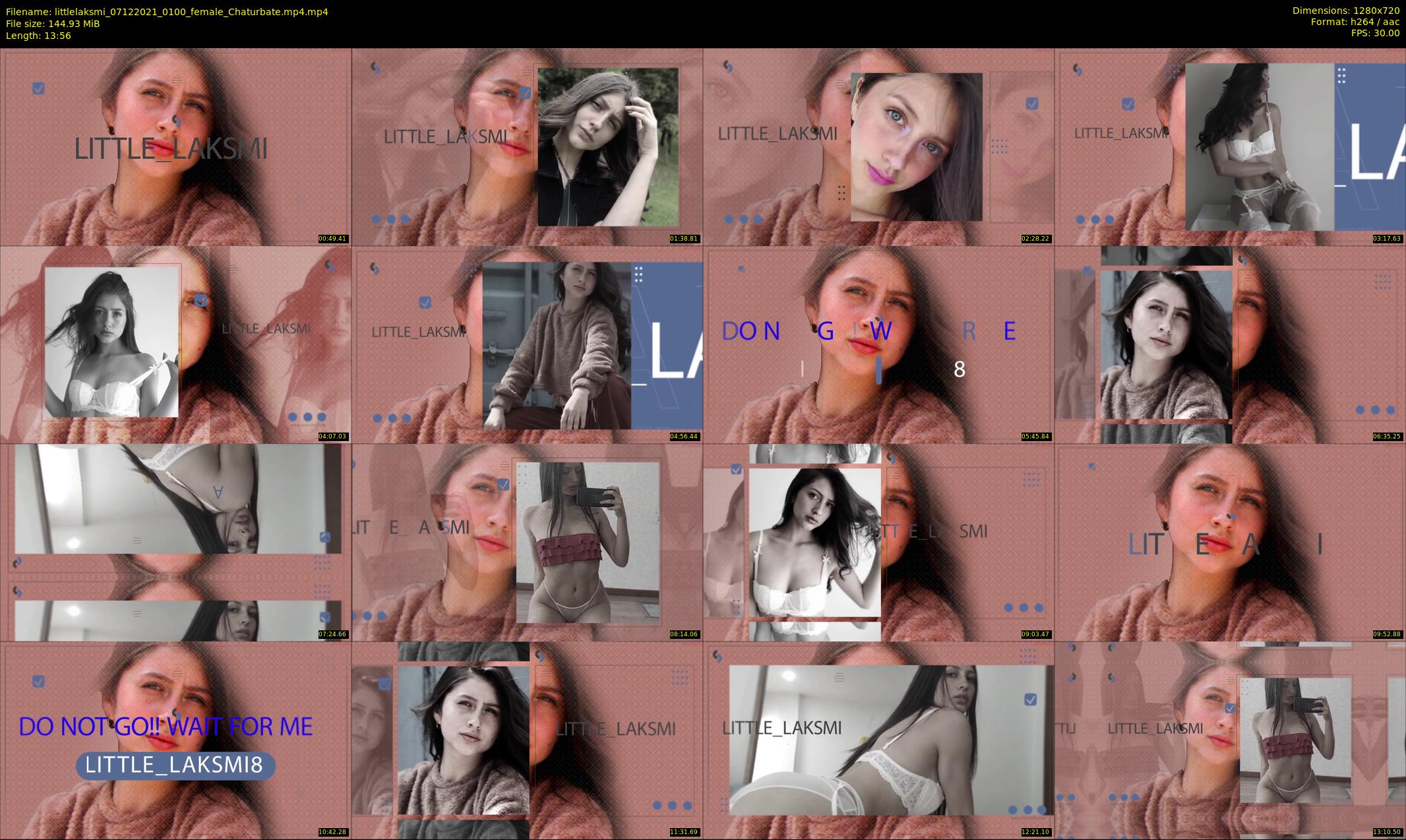 littlelaksmi — 14 minute Chaturbate female cam show recording, 720p, Dec 7, 2021