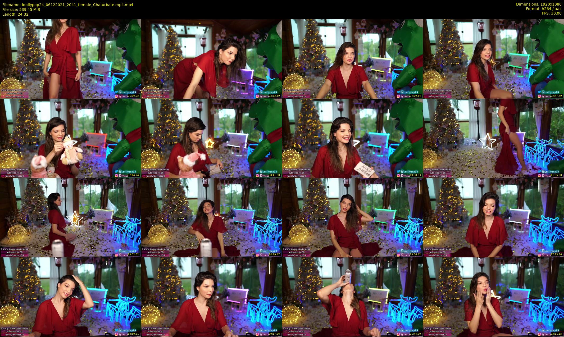 loollypop24 — 25 minute Chaturbate female cam show recording, 1080p, Dec 6, 2021