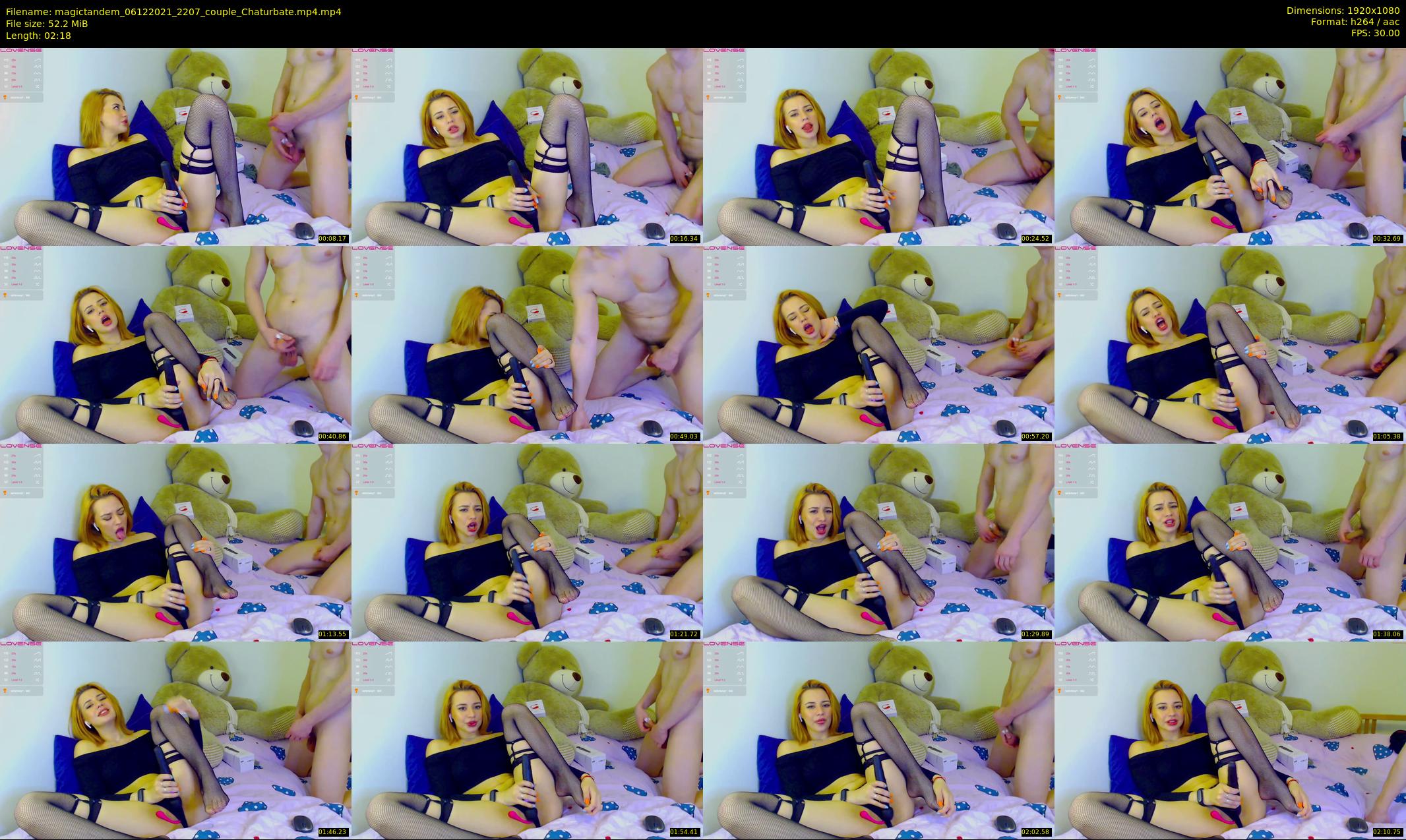 magictandem — 3 minute Chaturbate couple cam show recording, 1080p, Dec 6, 2021
