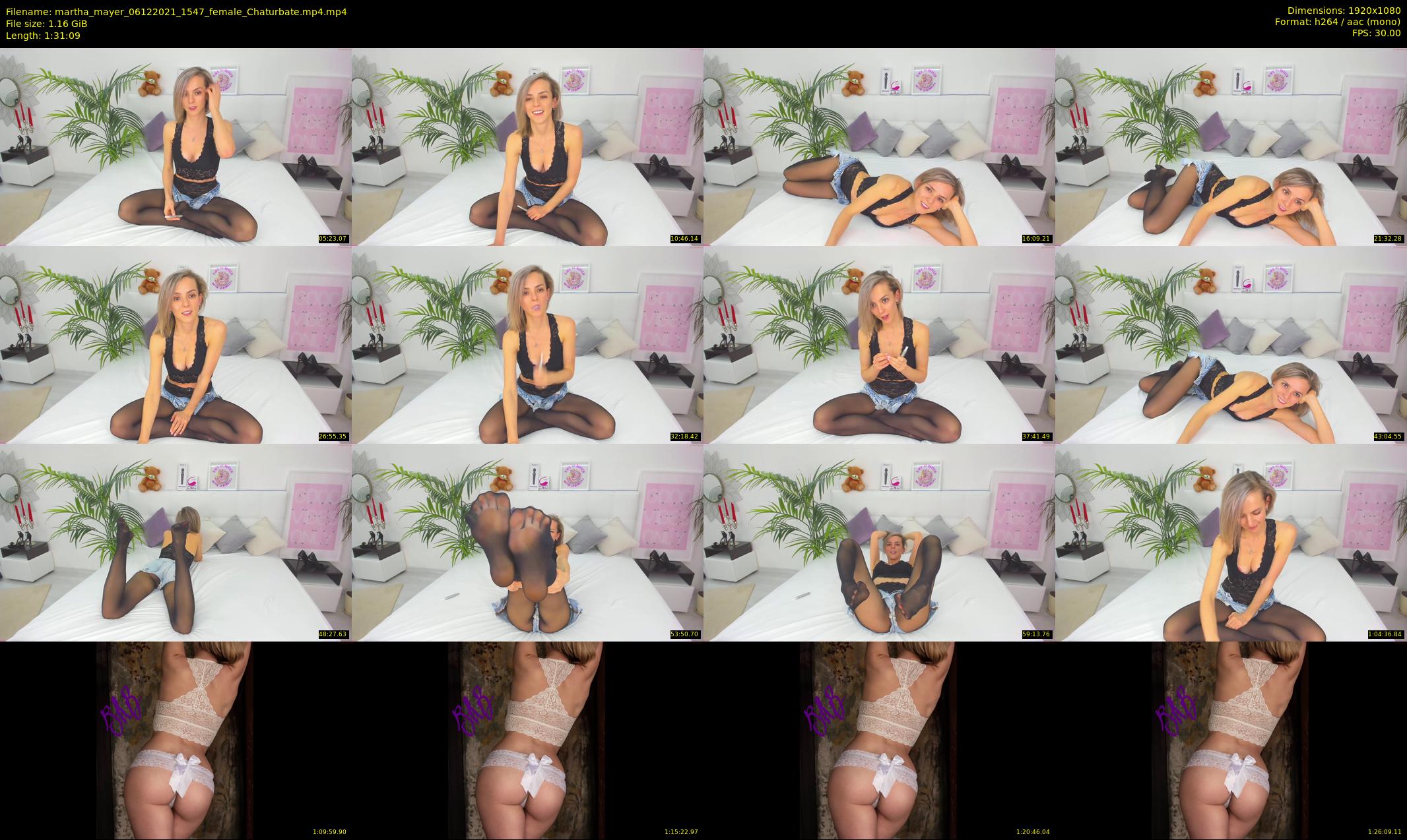 martha_mayer — 92 minute Chaturbate female cam show recording, 1080p, Dec 6, 2021
