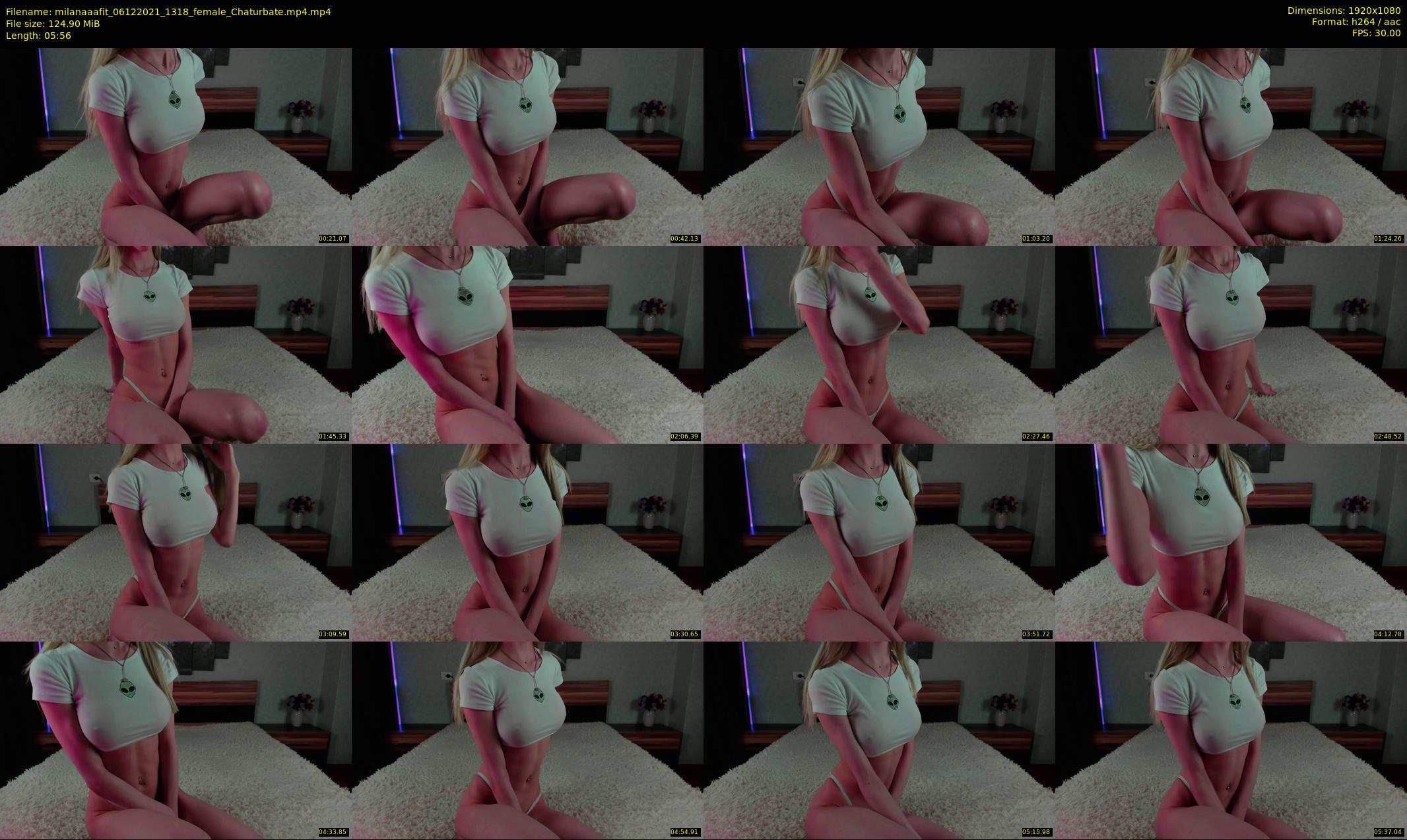 milanaaafit — 6 minute Chaturbate couple cam show recording, 1080p, Dec 6, 2021
