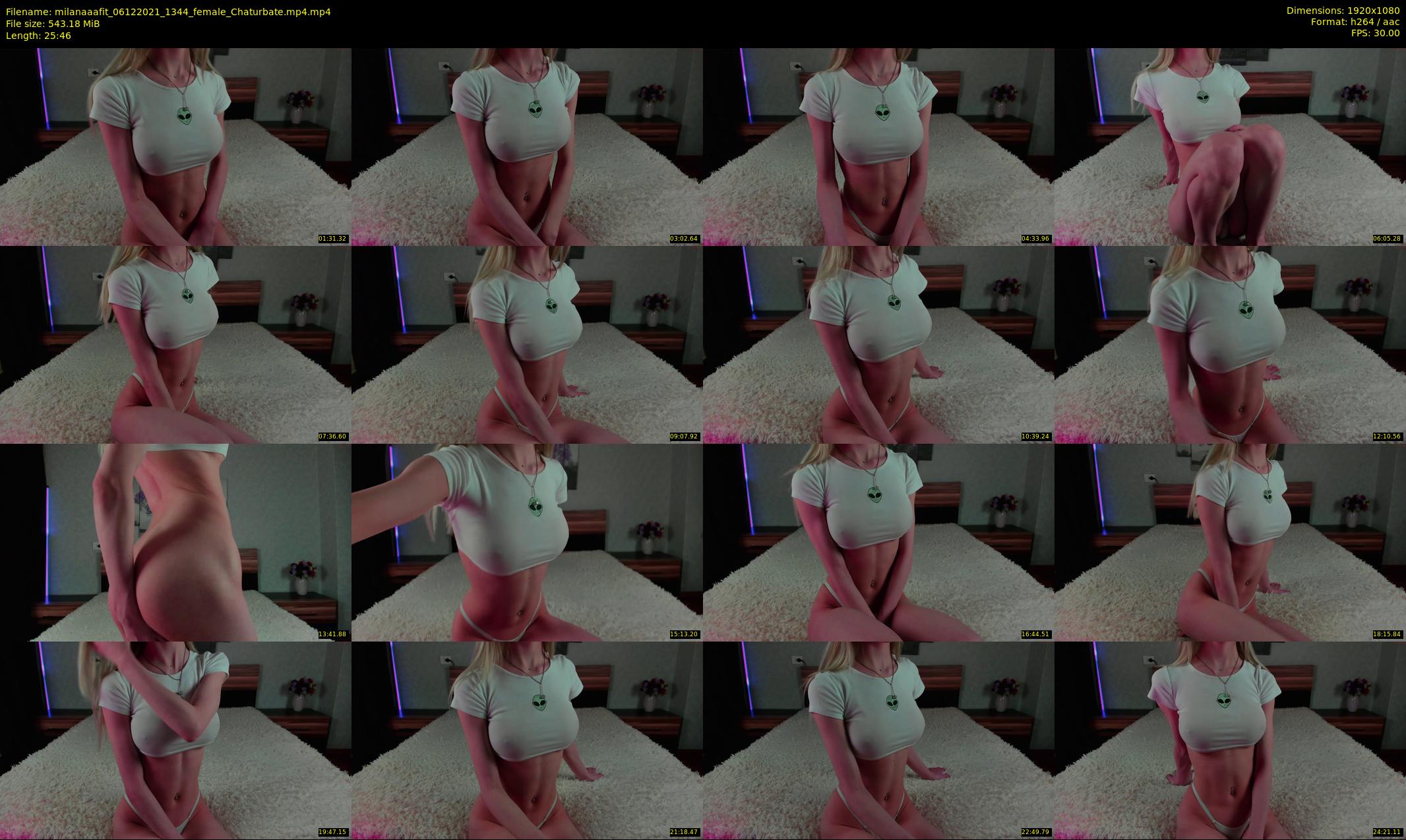 milanaaafit — 26 minute Chaturbate couple cam show recording, 1080p, Dec 6, 2021