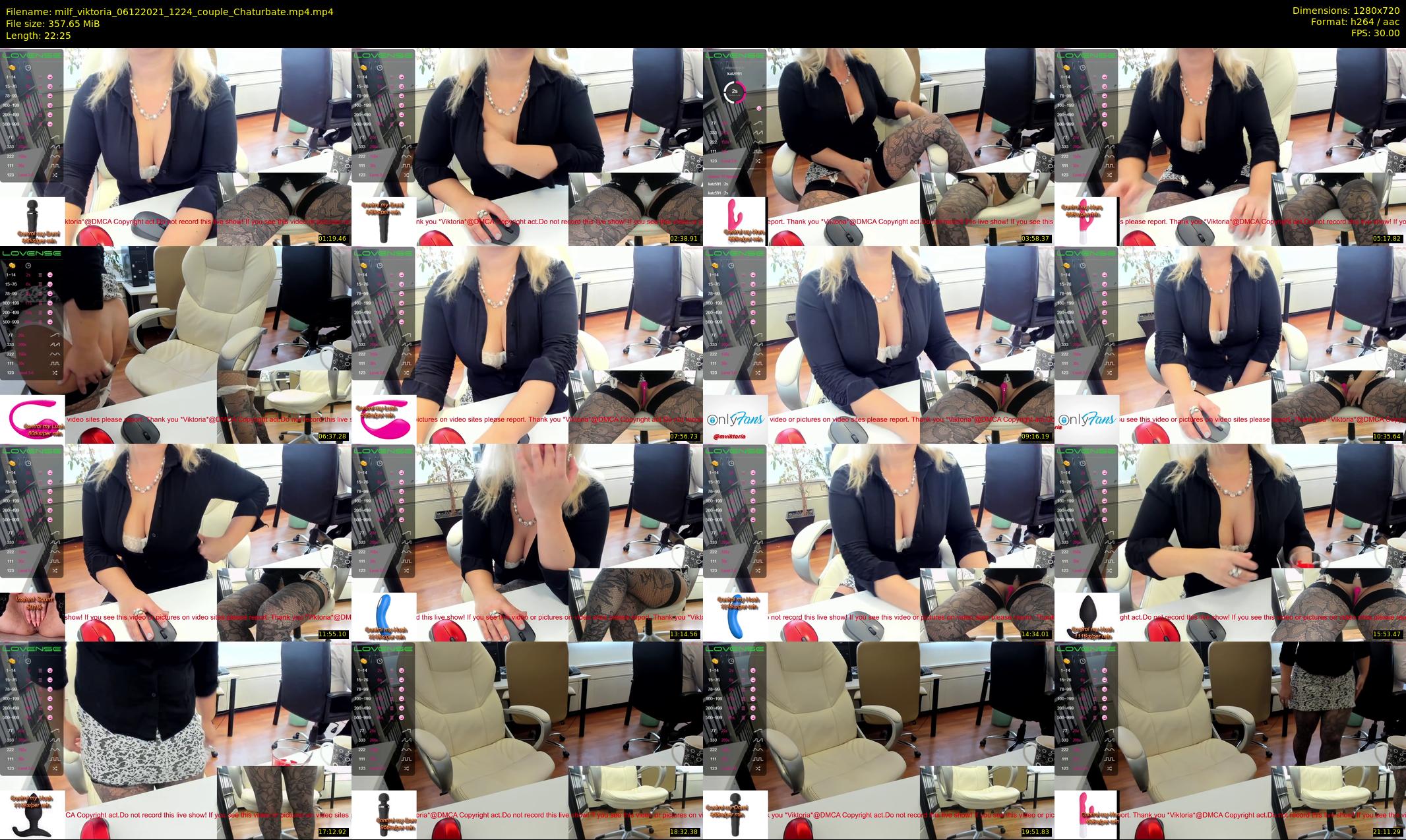 milf_viktoria — 23 minute Chaturbate female cam show recording, 720p, Dec 6, 2021