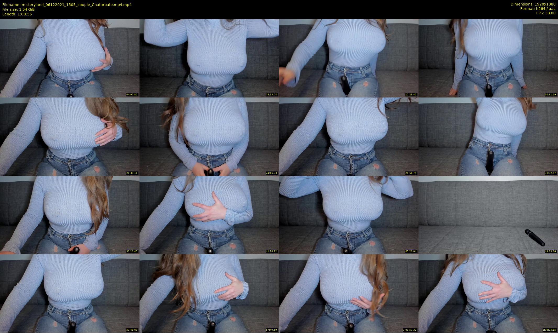 misteryland — 70 minute Chaturbate couple cam show recording, 1080p, Dec 6, 2021