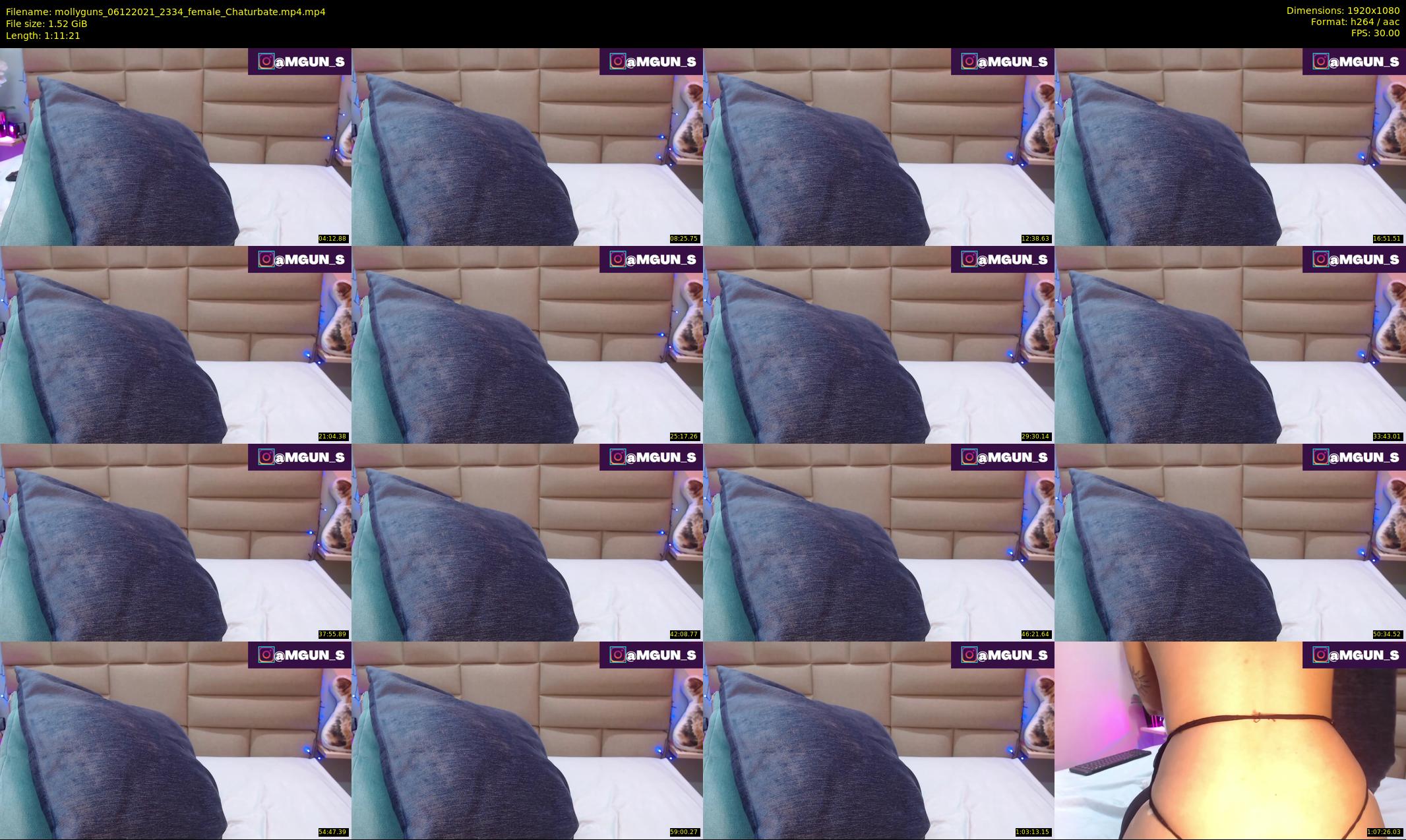 mollyguns — 72 minute Chaturbate female cam show recording, 1080p, Dec 6, 2021