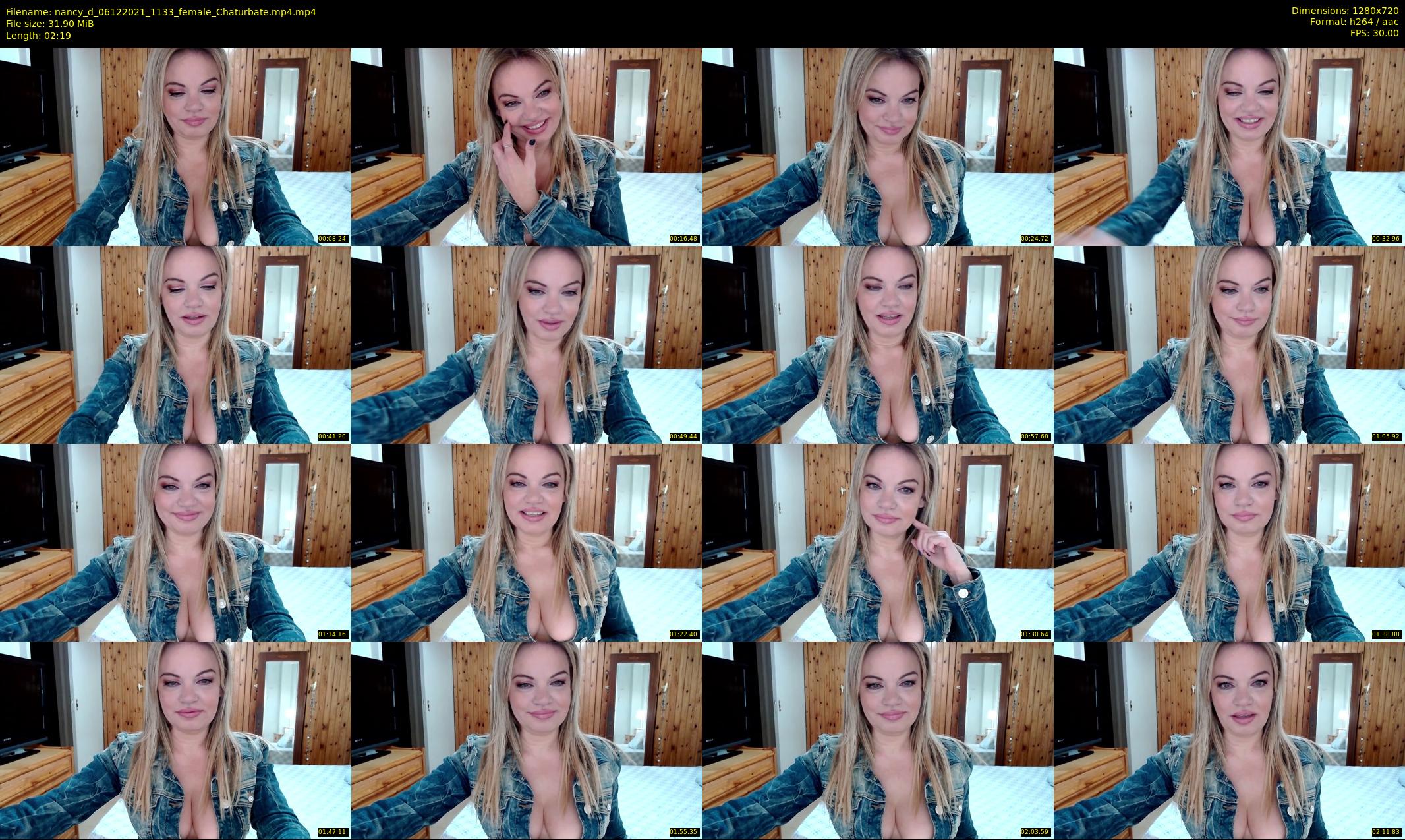 nancy_d — 3 minute Chaturbate female cam show recording, 720p, Dec 6, 2021