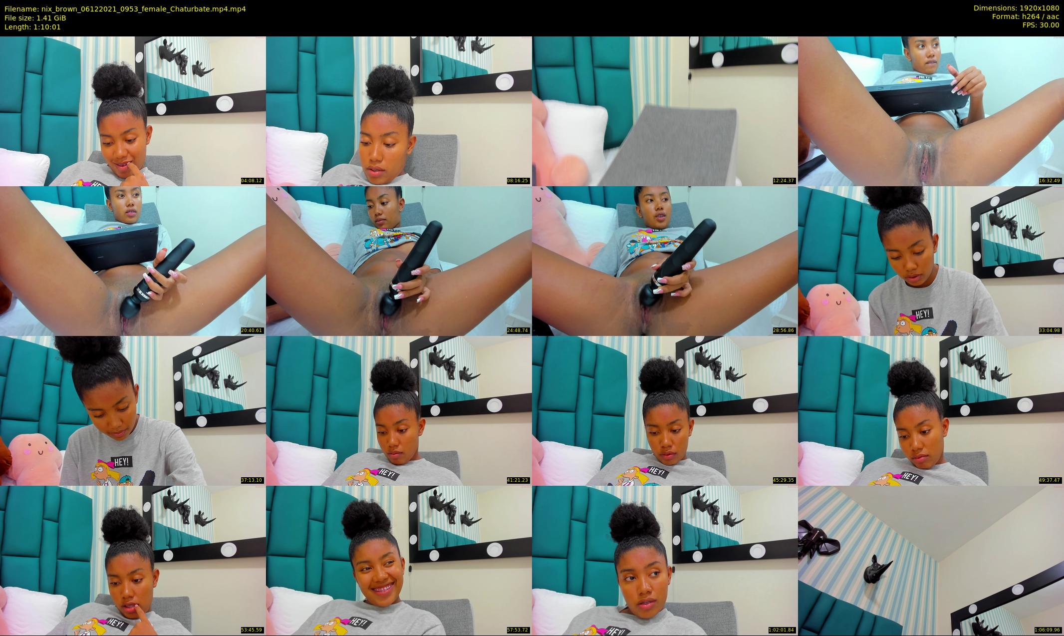 nix_brown — 71 minute Chaturbate female cam show recording, 1080p, Dec 6, 2021