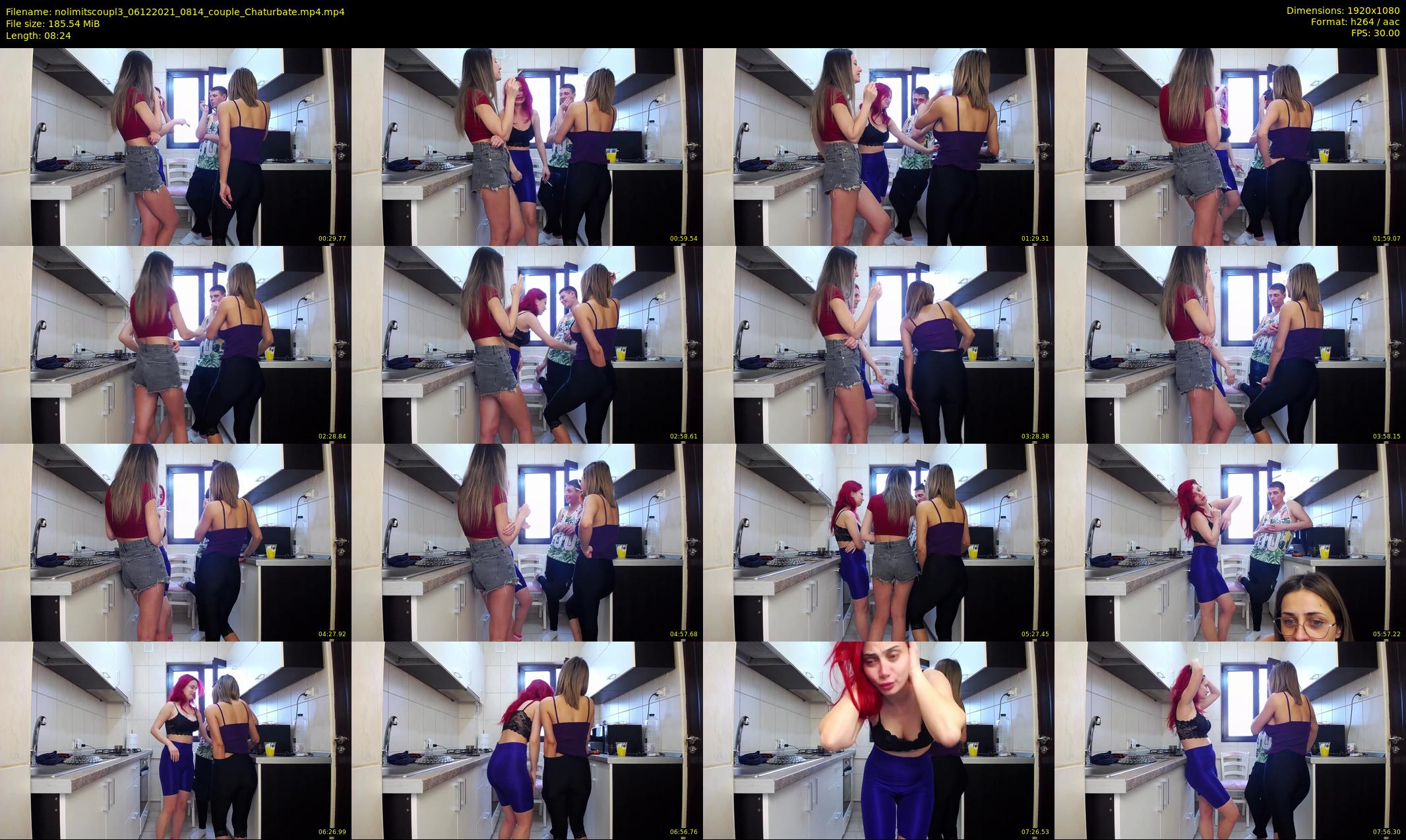 nolimitscoupl3 — 9 minute Chaturbate couple cam show recording, 1080p, Dec 6, 2021