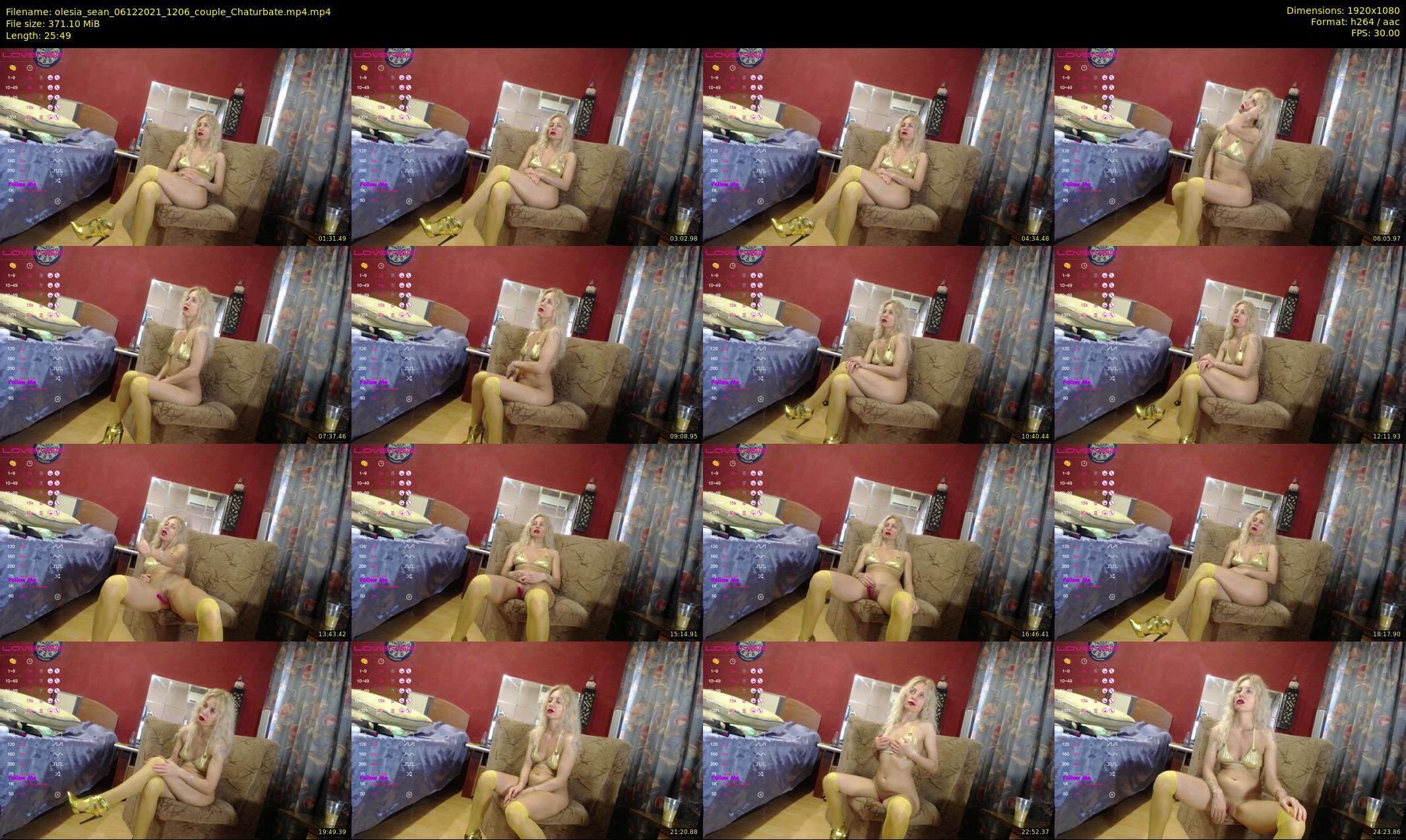 olesia_sean — 26 minute Chaturbate couple cam show recording, 1080p, Dec 6, 2021
