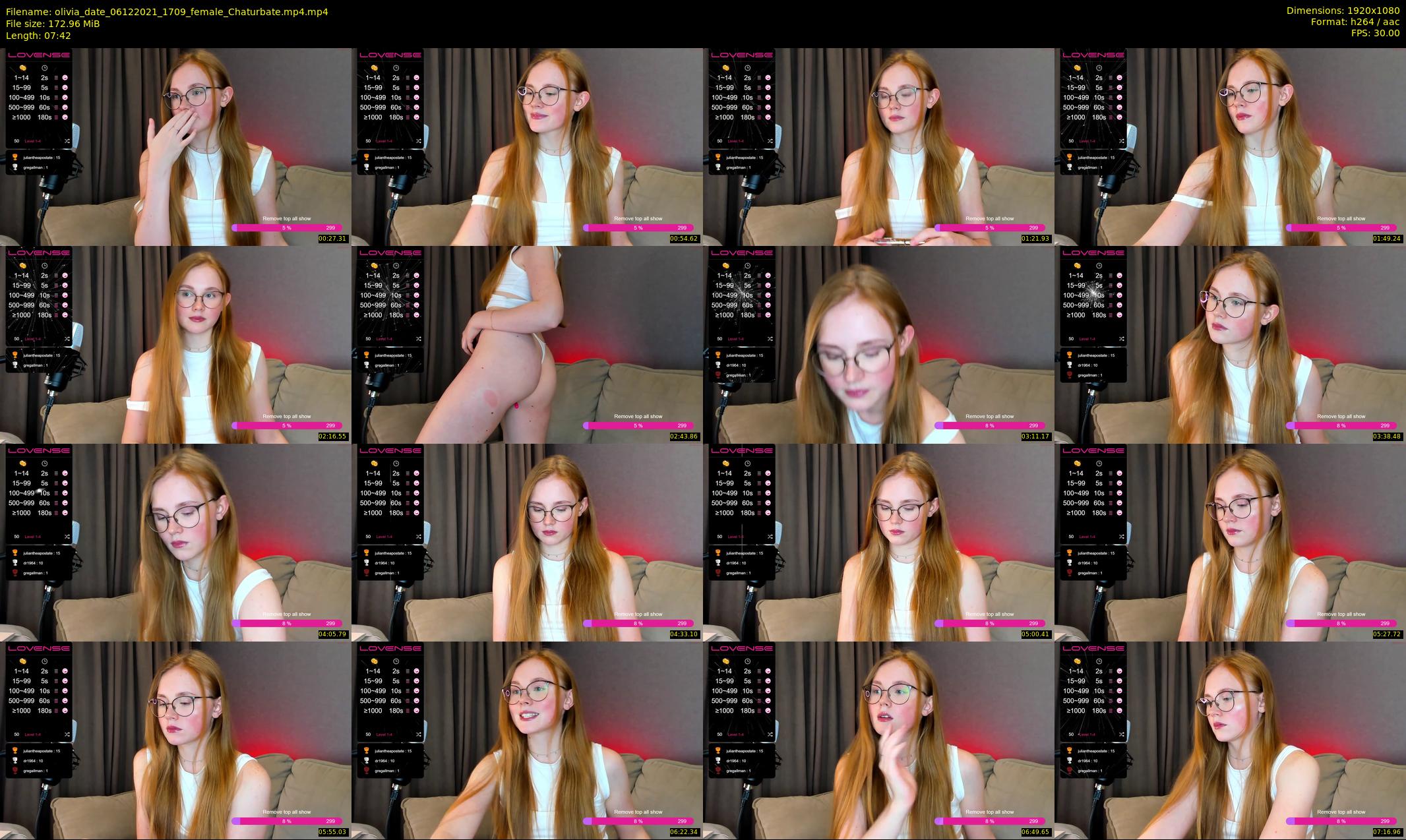 olivia_date — 8 minute Chaturbate female cam show recording, 1080p, Dec 6, 2021