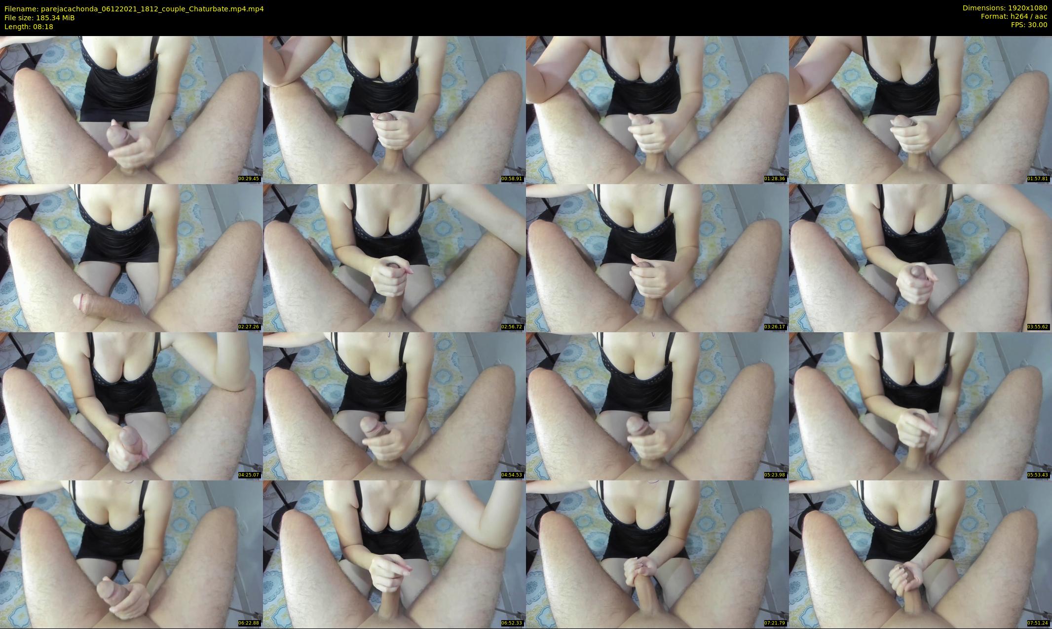 parejacachonda — 9 minute Chaturbate couple cam show recording, 1080p, Dec 6, 2021