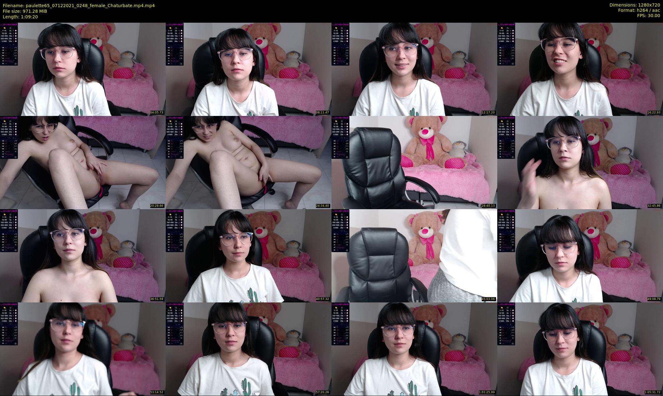 paulette65 — 70 minute Chaturbate female cam show recording, 720p, Dec 7, 2021