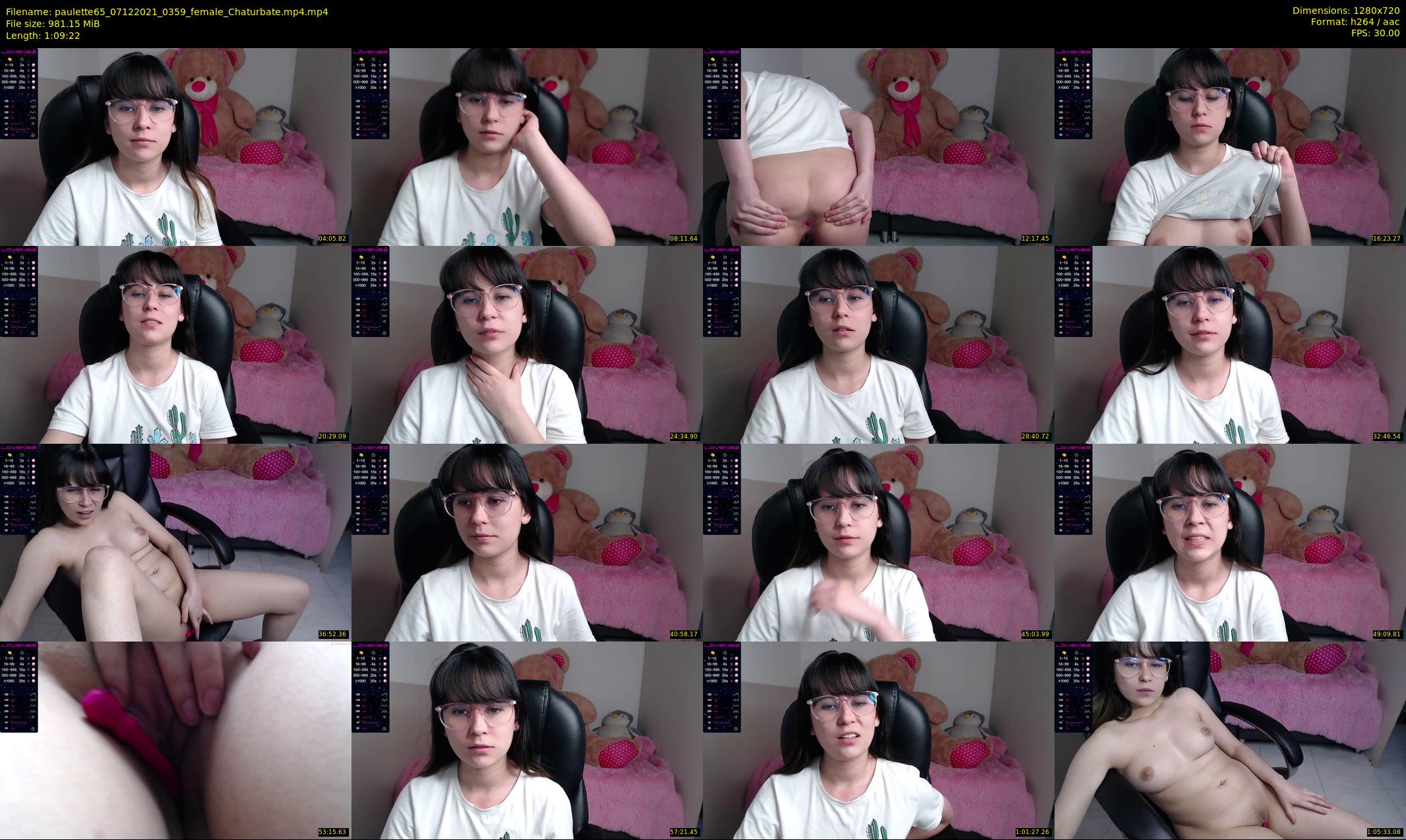 paulette65 — 70 minute Chaturbate female cam show recording, 720p, Dec 7, 2021