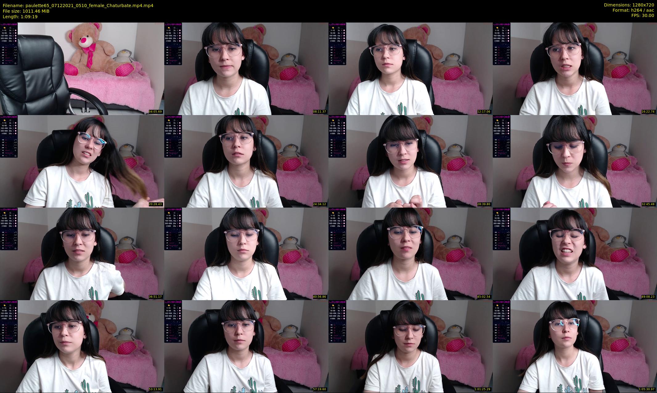 paulette65 — 70 minute Chaturbate female cam show recording, 720p, Dec 7, 2021