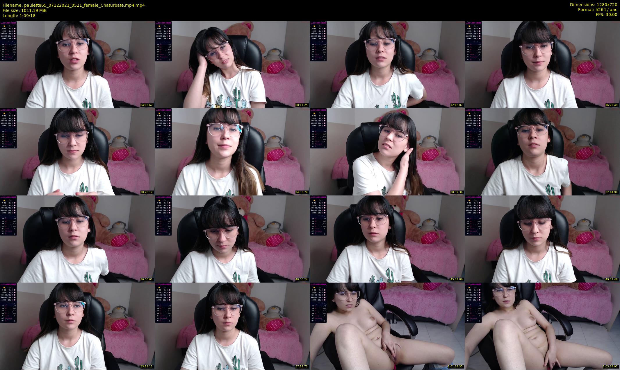 paulette65 — 70 minute Chaturbate female cam show recording, 720p, Dec 7, 2021