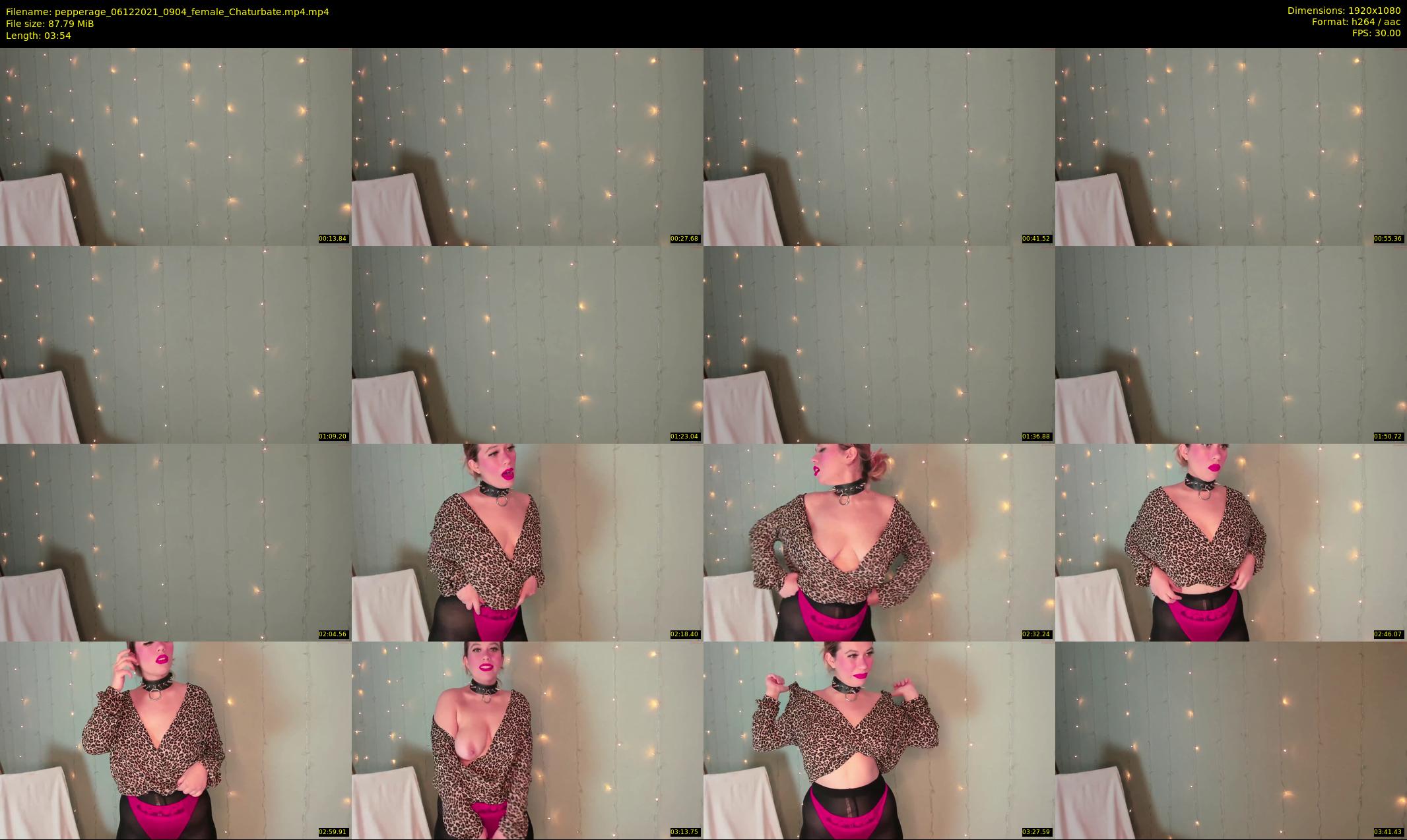 pepperage — 4 minute Chaturbate female cam show recording, 1080p, Dec 6, 2021