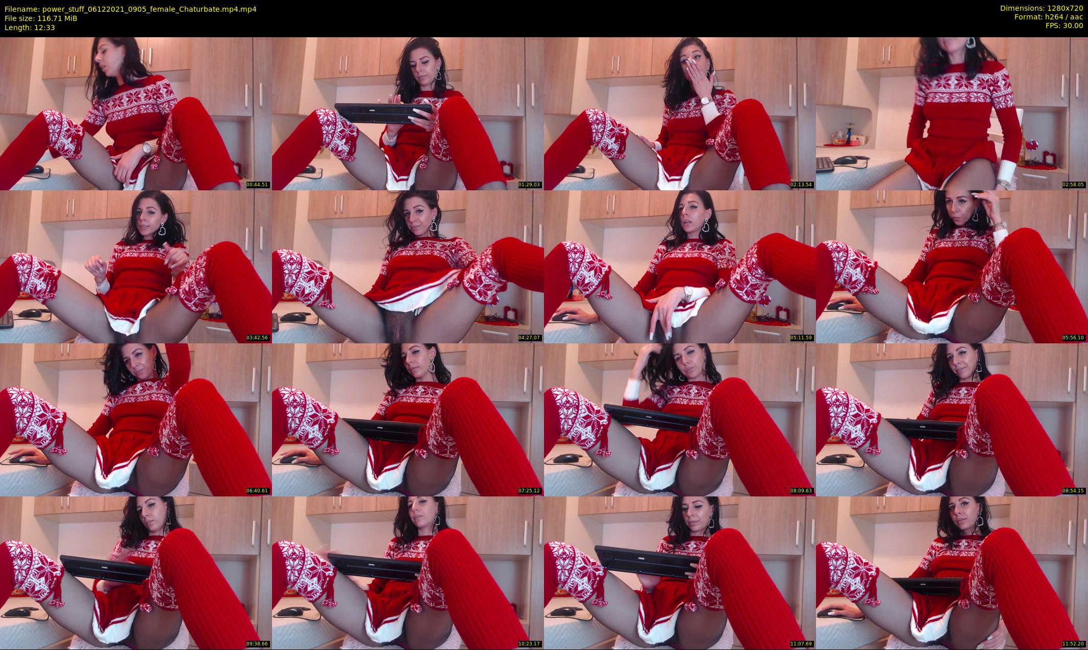power_stuff — 13 minute Chaturbate female cam show recording, 720p, Dec 6, 2021