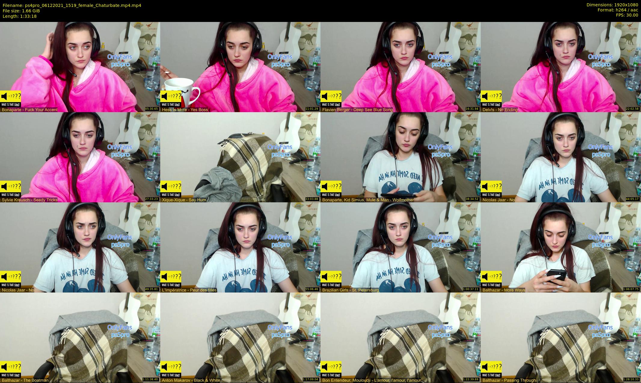 ps4pro — 94 minute Chaturbate female cam show recording, 1080p, Dec 6, 2021