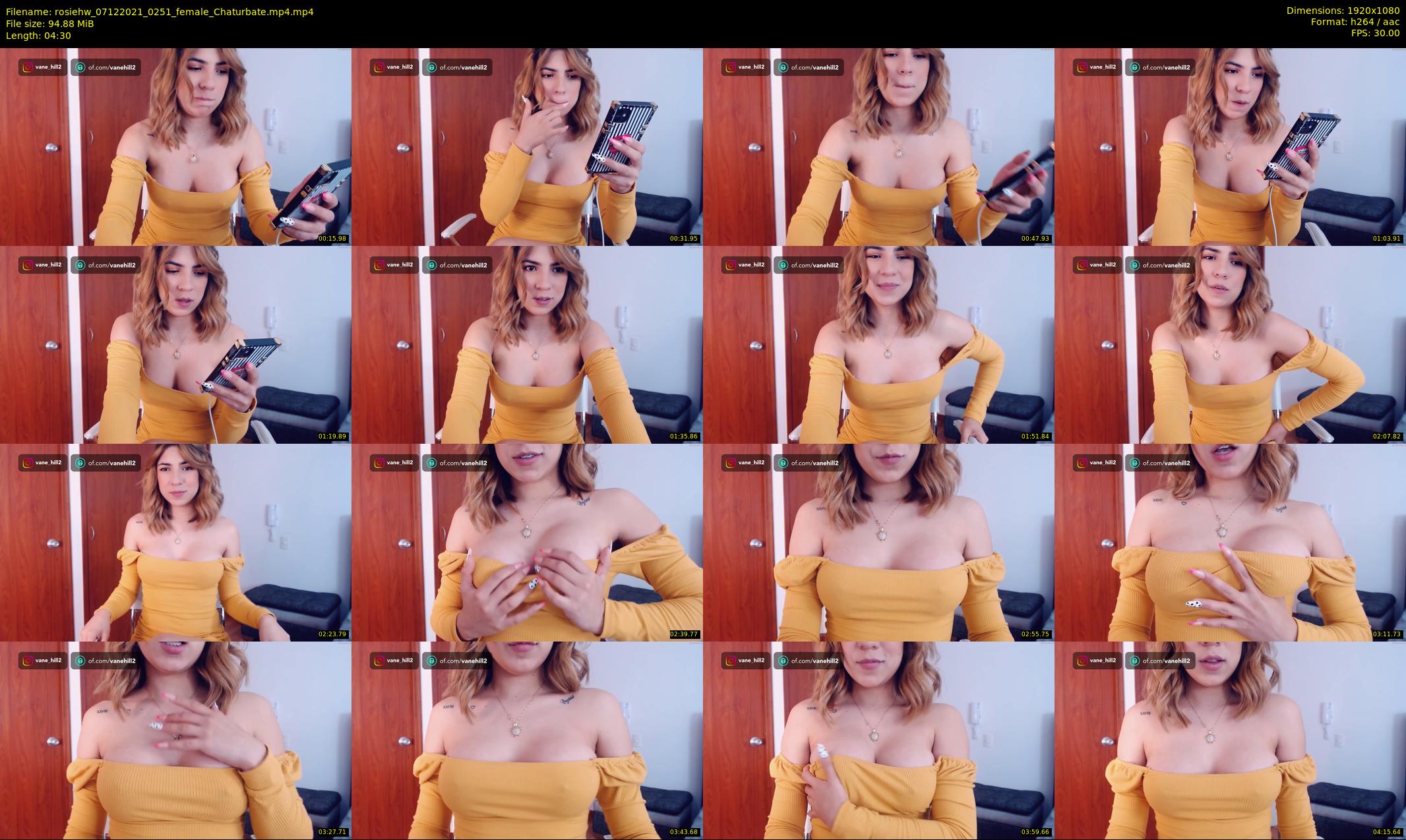 rosiehw — 5 minute Chaturbate couple cam show recording, 1080p, Dec 7, 2021
