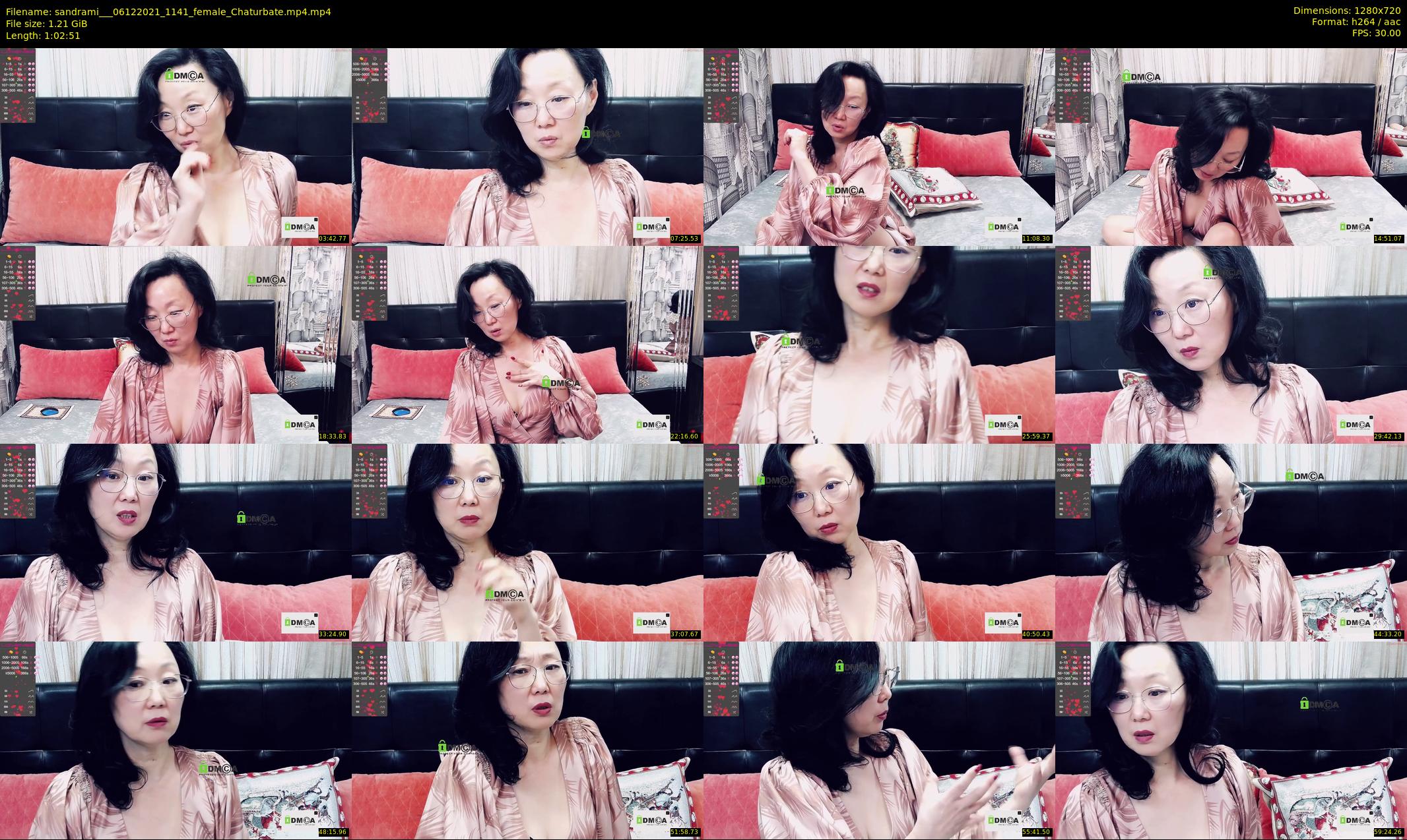 sandrami__ — 63 minute Chaturbate female cam show recording, 720p, Dec 6, 2021