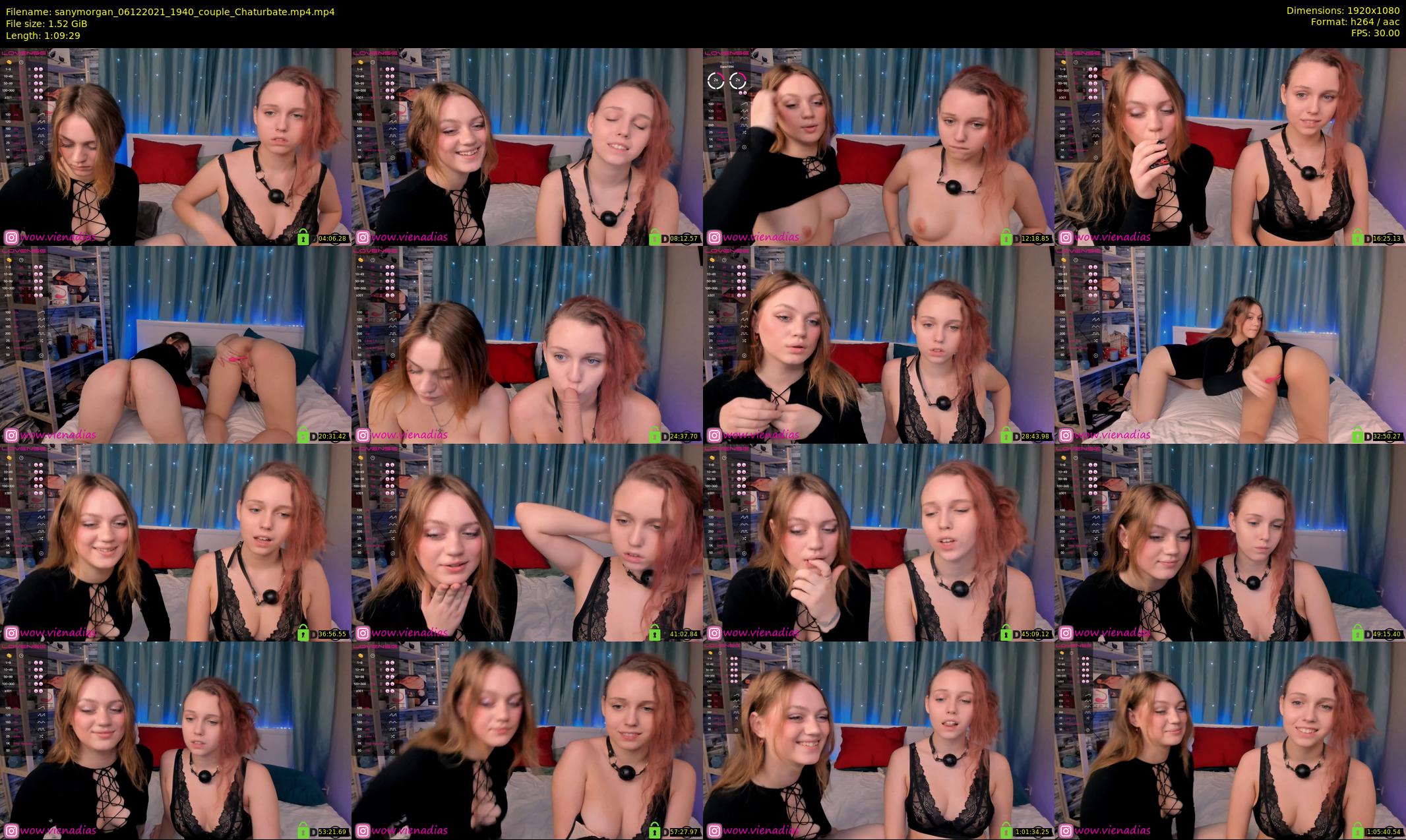 sanymorgan — 70 minute Chaturbate couple cam show recording, 1080p, Dec 6, 2021