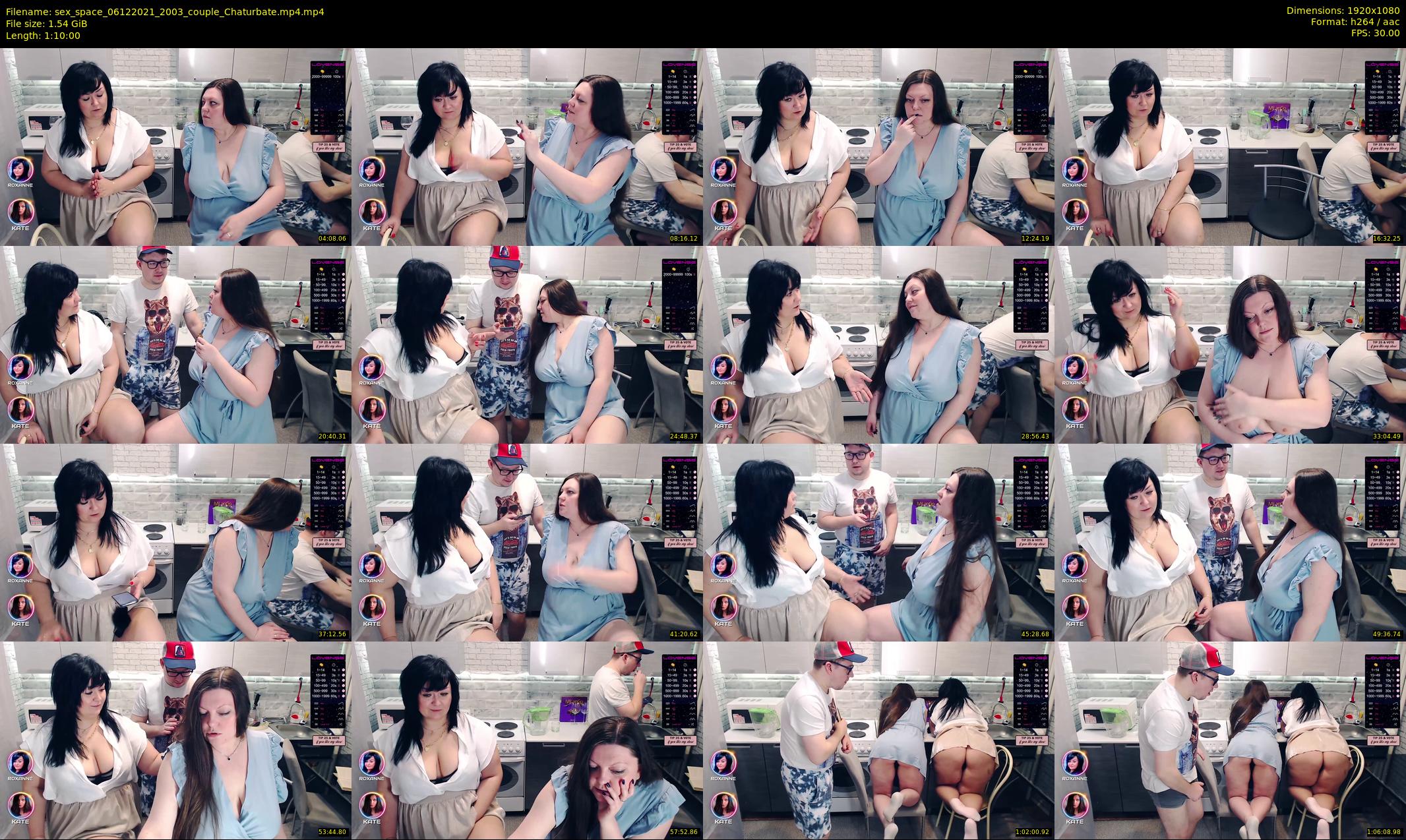 sex_space — 70 minute Chaturbate couple cam show recording, 1080p, Dec 6, 2021