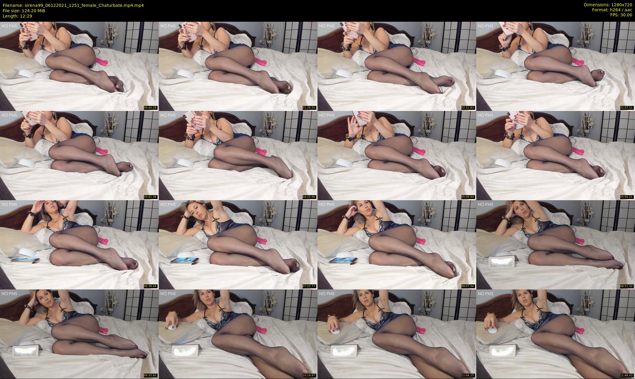sirena99 — 13 minute Chaturbate female cam show recording, 720p, Dec 6, 2021